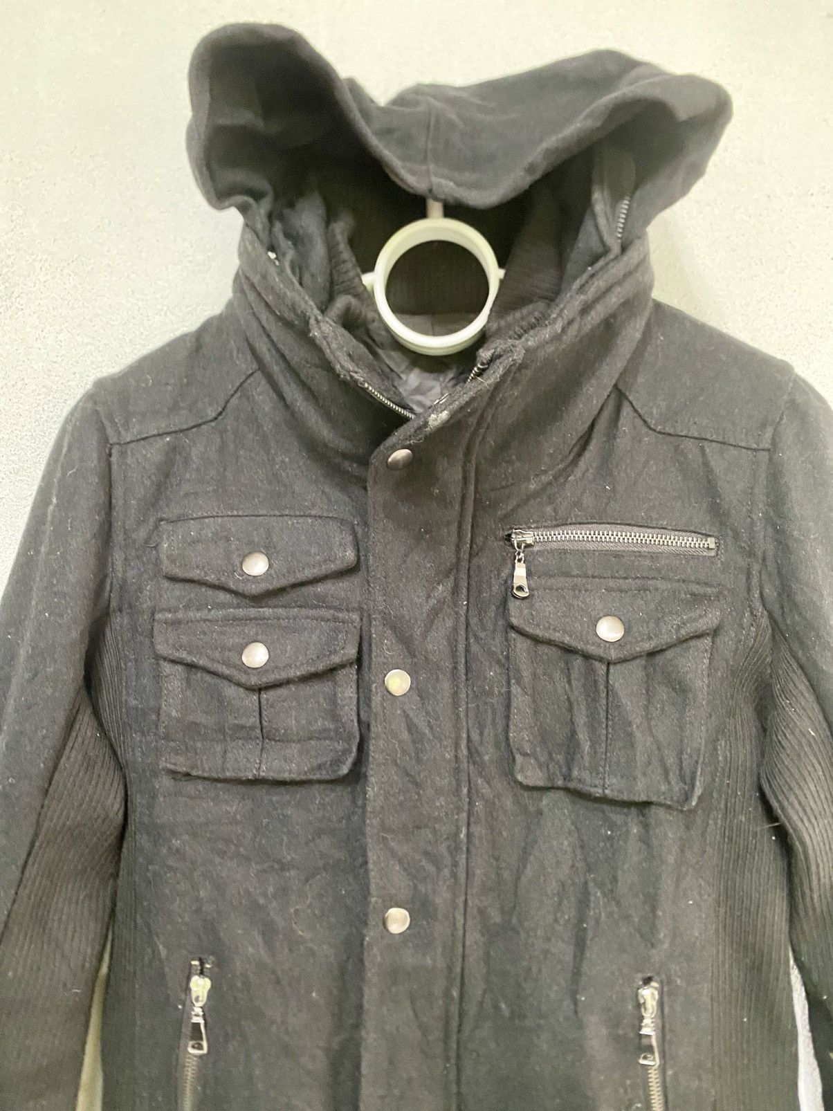 If Six Was Nine × Japanese Brand × Le Grande Bleu (L.G.B.) SE Man Tic Design Zipper Hoodie Punk Jacket Size US M / EU 48-50 / 2 - 2 Thumbnail