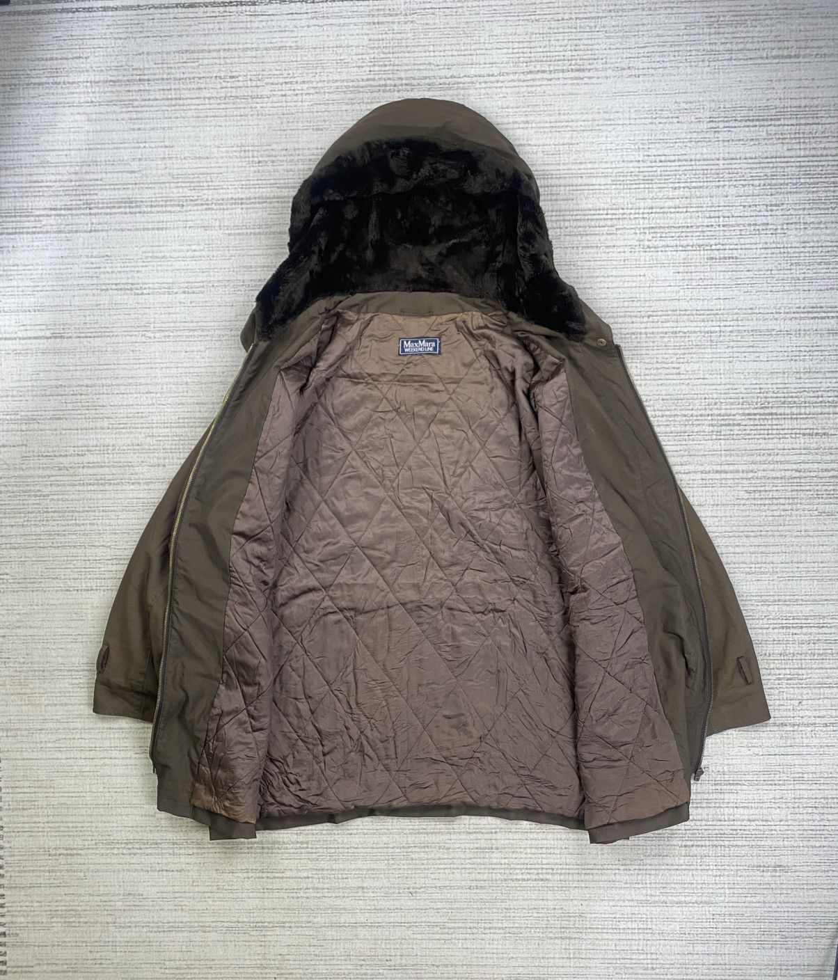 Weekend Max Mara Vintage Max Mara Weekend Line Parka Hoodie Jacket Size XXL / US 16-18 / IT 52-54 - 6 Thumbnail