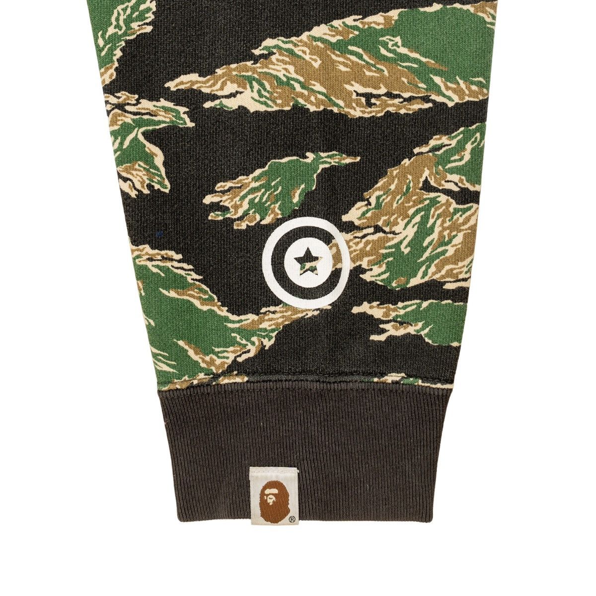 Bape Tiger Full Zip Hooded Sweatshirt 1st Camo Green Size US L / EU 52-54 / 3 - 6 Thumbnail