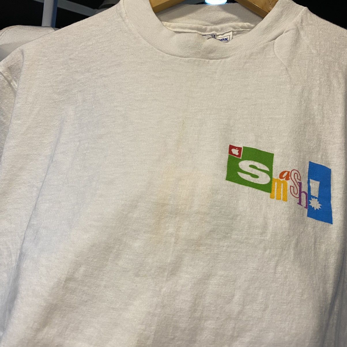 Apple Vintage 80s-90s Apple SMASH! T-Shirts Made In USA Size US M / EU 48-50 / 2 - 6 Thumbnail