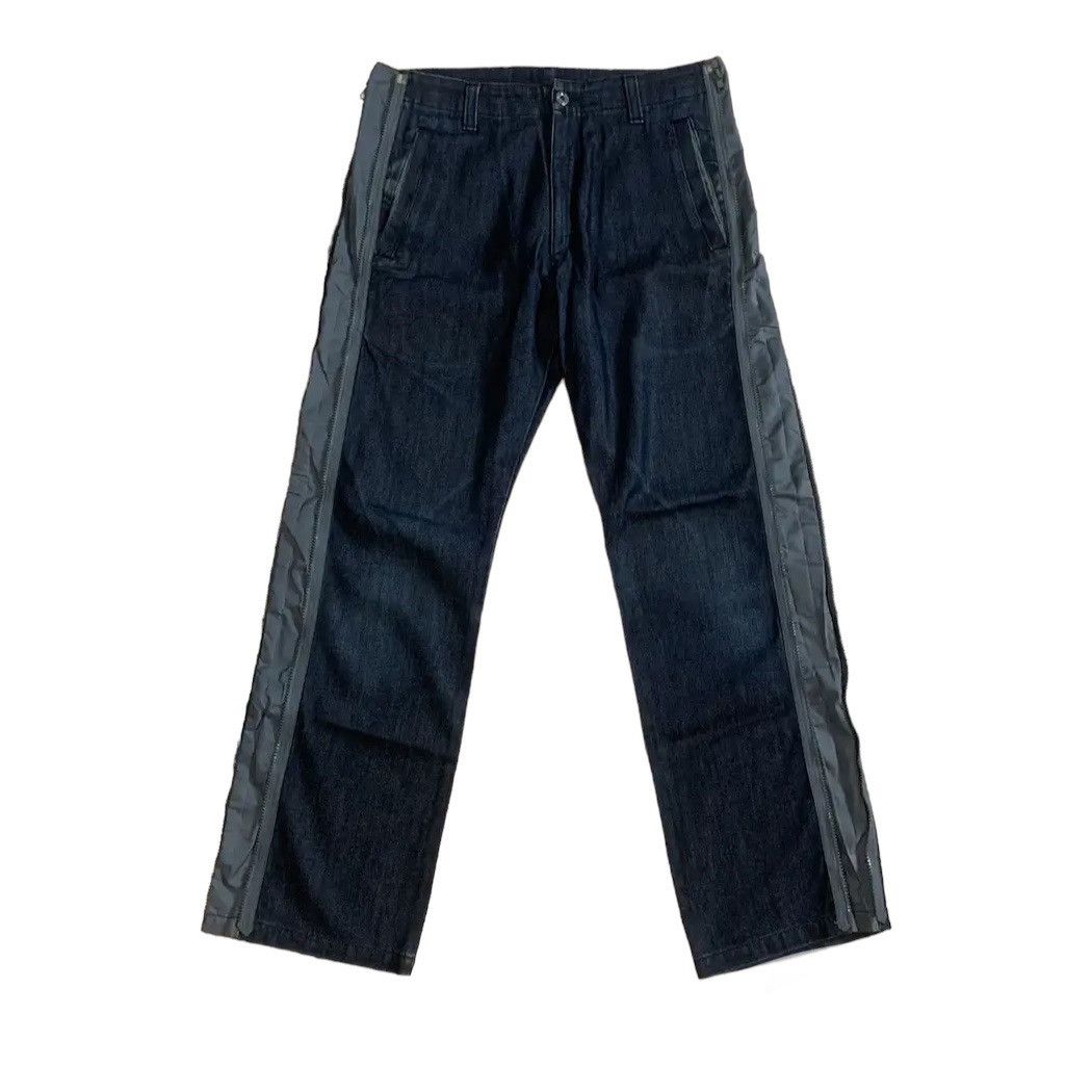 image of Avant Garde x Boycott VTG Boycott Side Zipper Jeans Very Pants Made In Japan in Blue (Size 29)