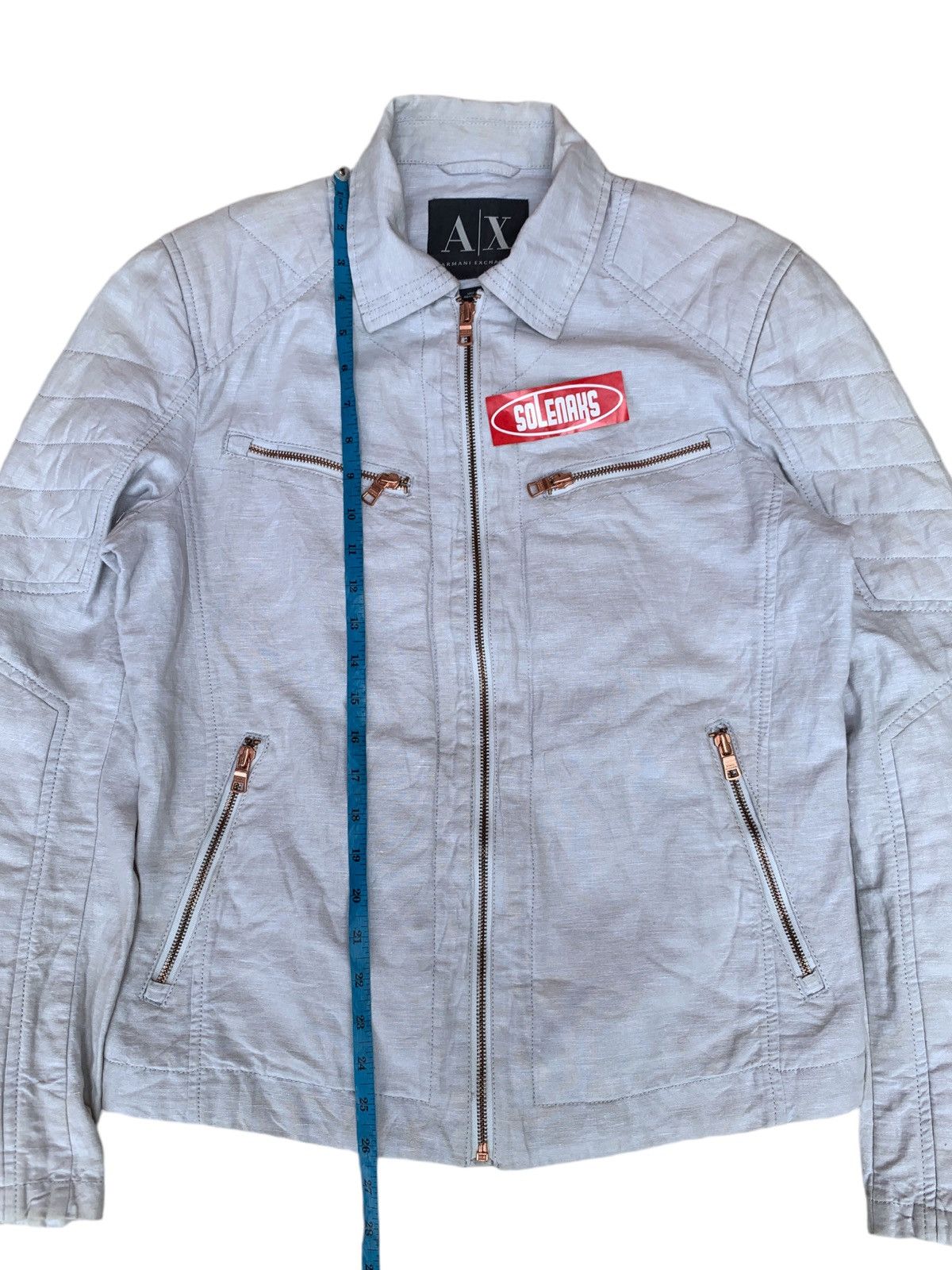 Armani Exchange × Designer Armani exchange ss 2013 biker jacket Size US S / EU 44-46 / 1 - 5 Thumbnail