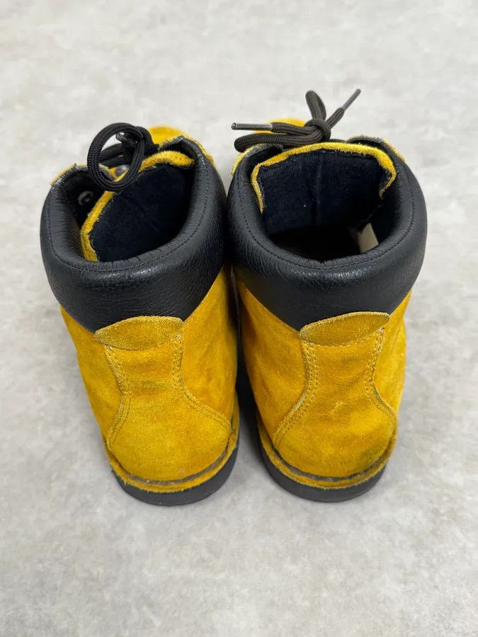 Stone Island Stone Island Yellow Mustard Suede Hiking Boots Size US 10 / EU 43 - 9 Thumbnail