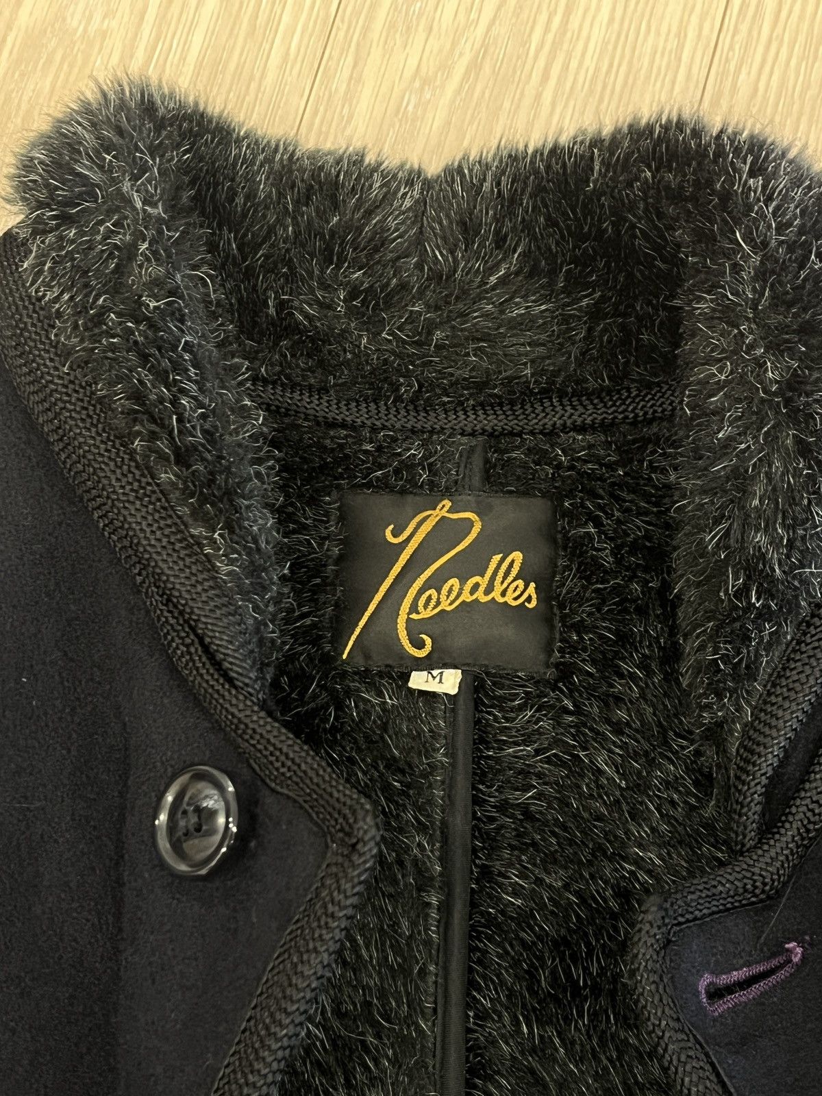 Nepenthes nepenthes needles coat high neck middle Size M / US 6-8 / IT 42-44 - 3 Thumbnail