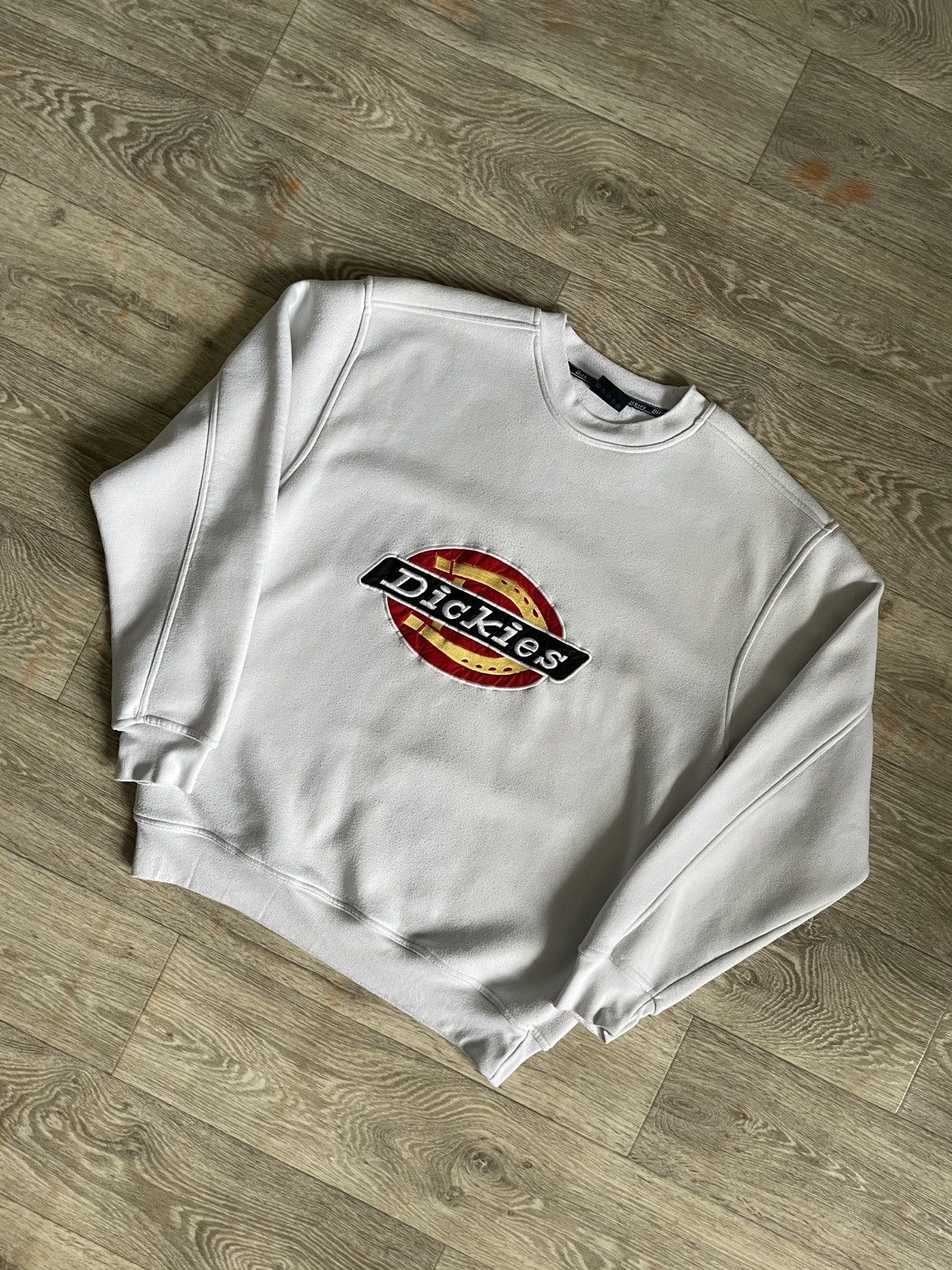 Dickies Dickies Vintage Sweatshirt Big Logo White Size US L / EU 52-54 / 3 - 3 Thumbnail
