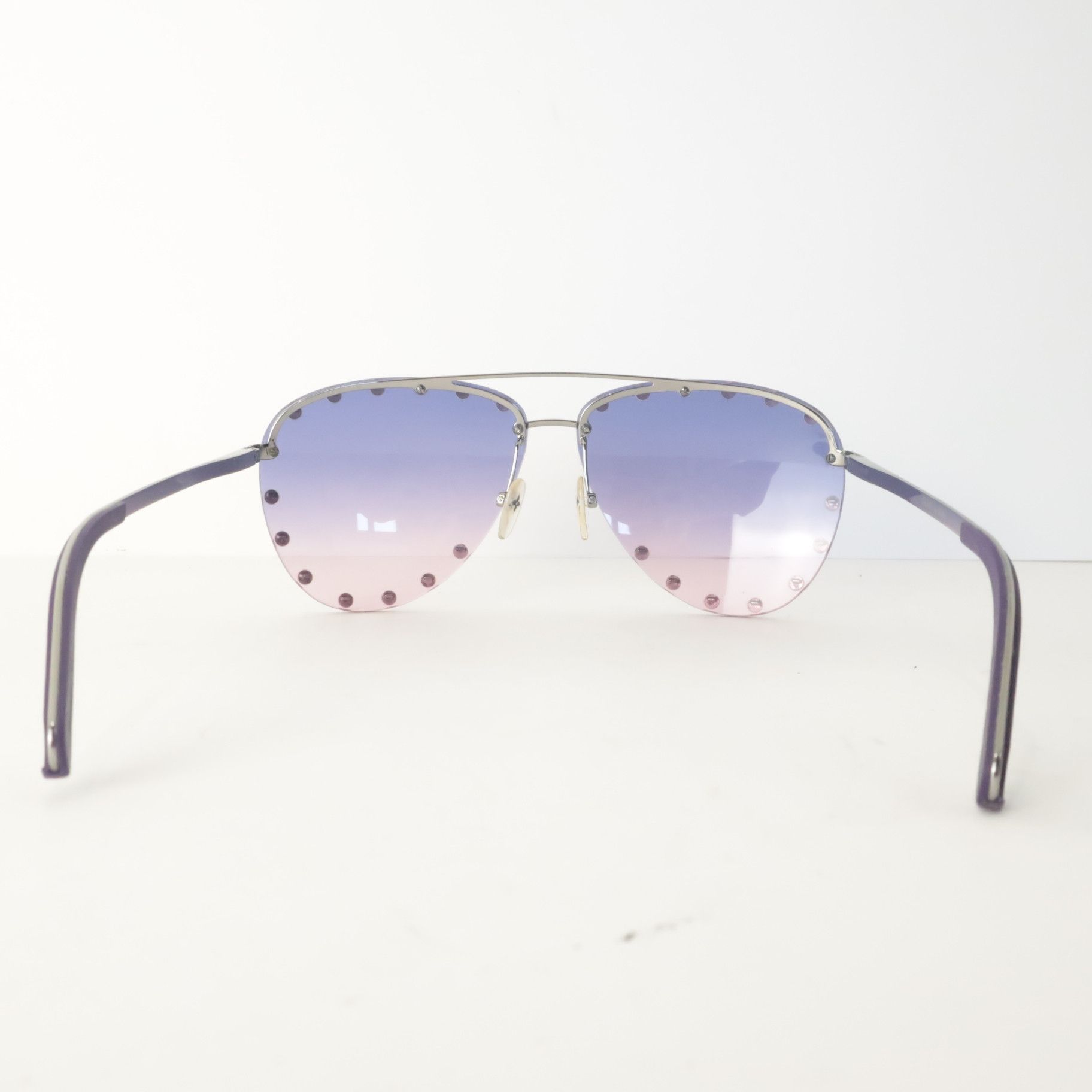 Louis Vuitton Louis Vuitton Pink Violet Party Sunglasses Size ONE SIZE - 5 Thumbnail