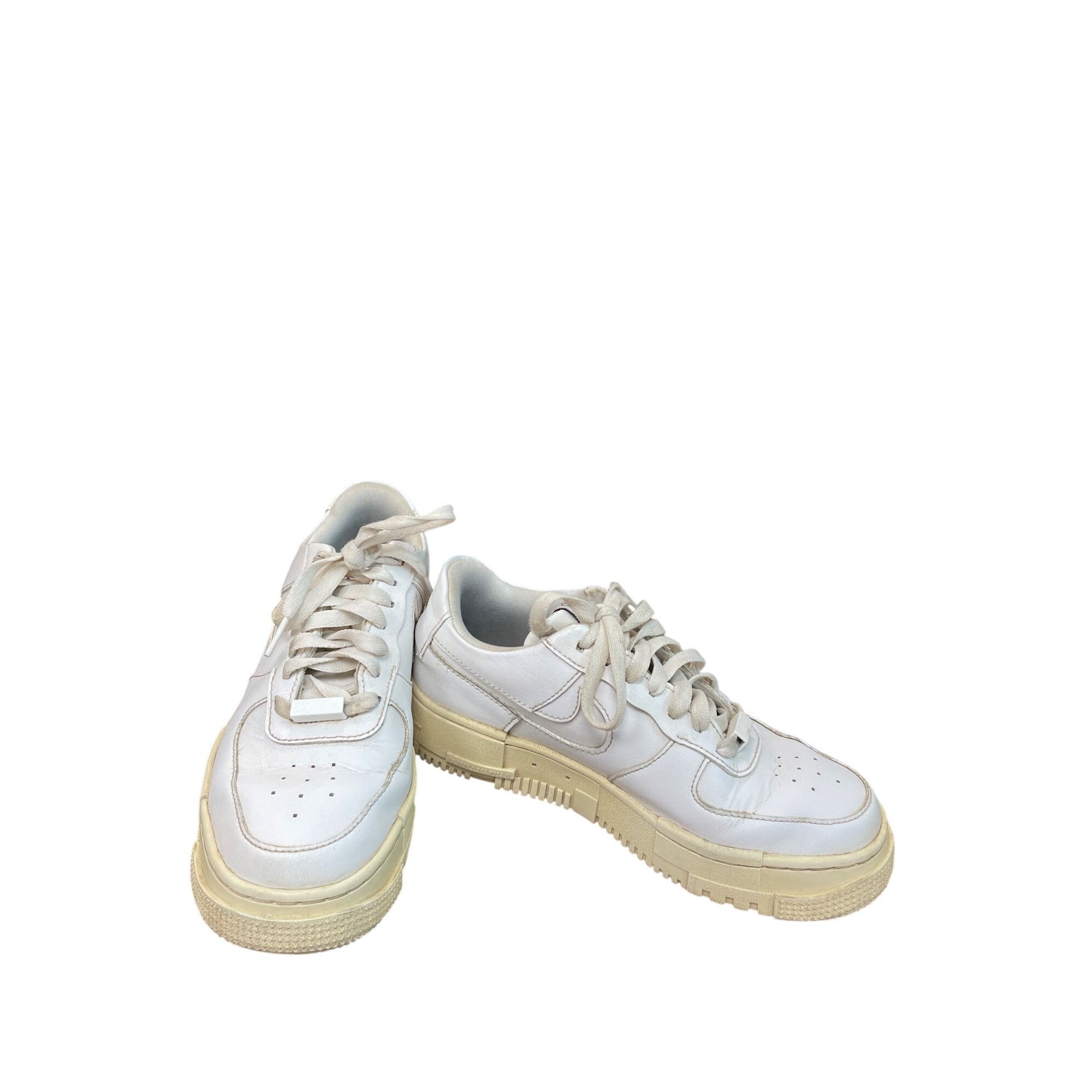 Nike Nike Air Force 1 Pixel womans white low leather Sneakers Siz Size US 7.5 / IT 37.5 - 1 Thumbnail