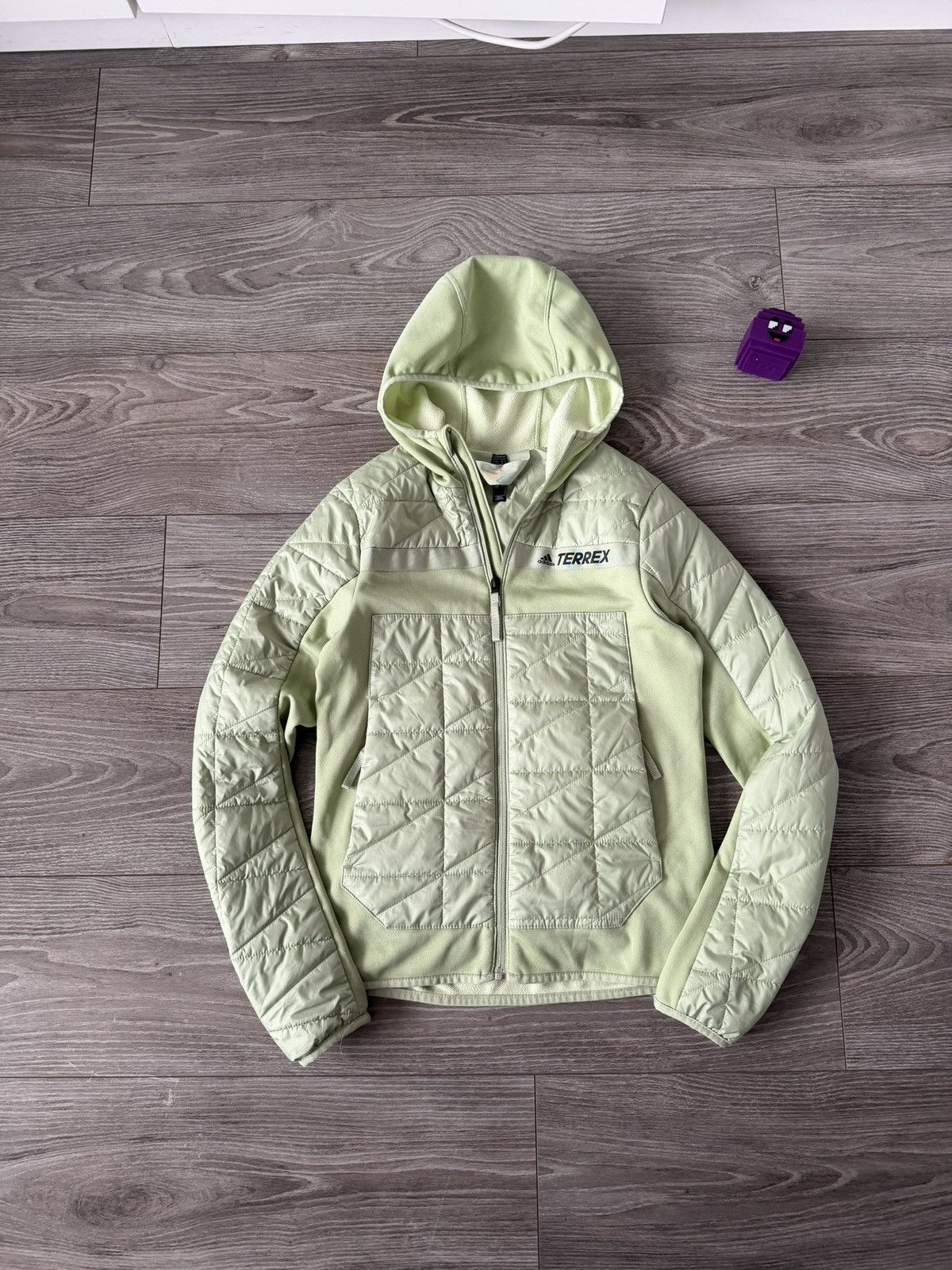 Adidas ‼️Adidas Terrex outdoor Waterproof SS21 Puffer Jacket ‼️ Size XS / US 0-2 / IT 36-38 - 8 Thumbnail