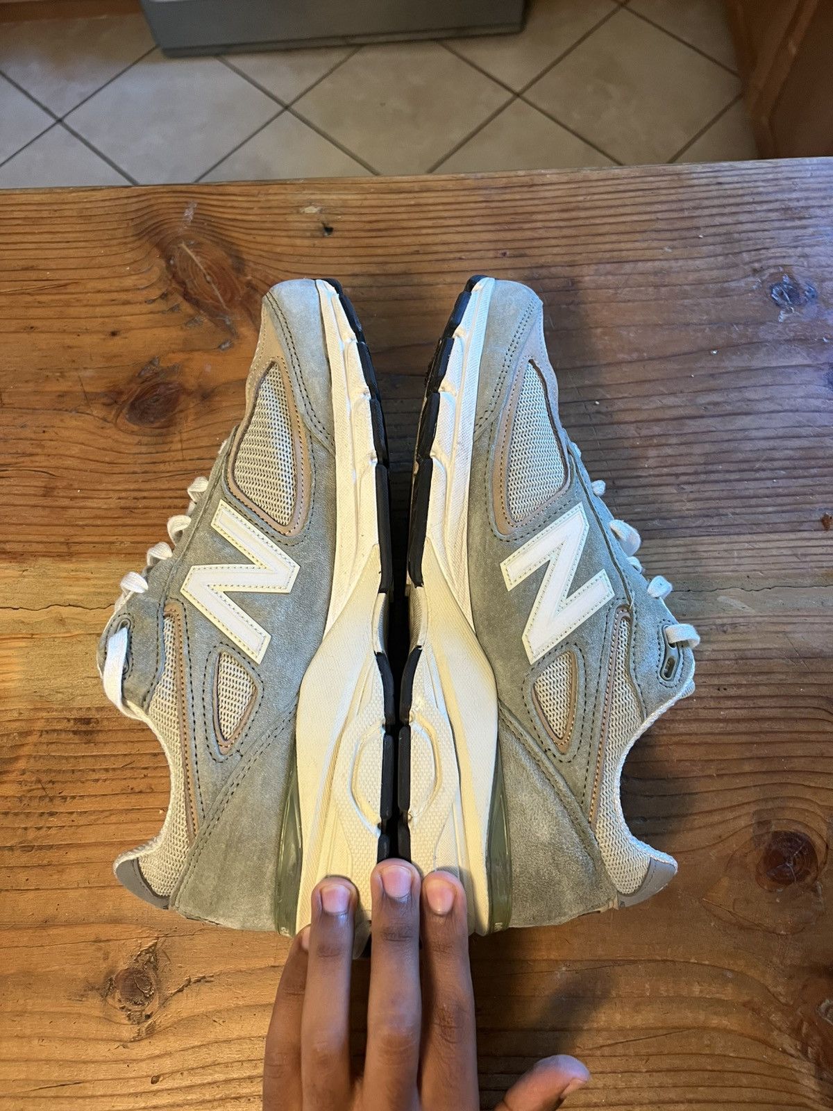 New Balance 990v3 Green New Balance Size US 11.5 / EU 44-45 - 5 Thumbnail