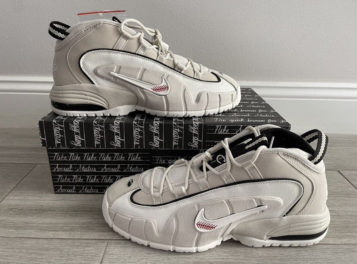 Nike × Social Status Social Status Nike Air Max Penny 1 Recess Desert Sand Sz 12 Size US 12 / EU 45 - 1 Thumbnail