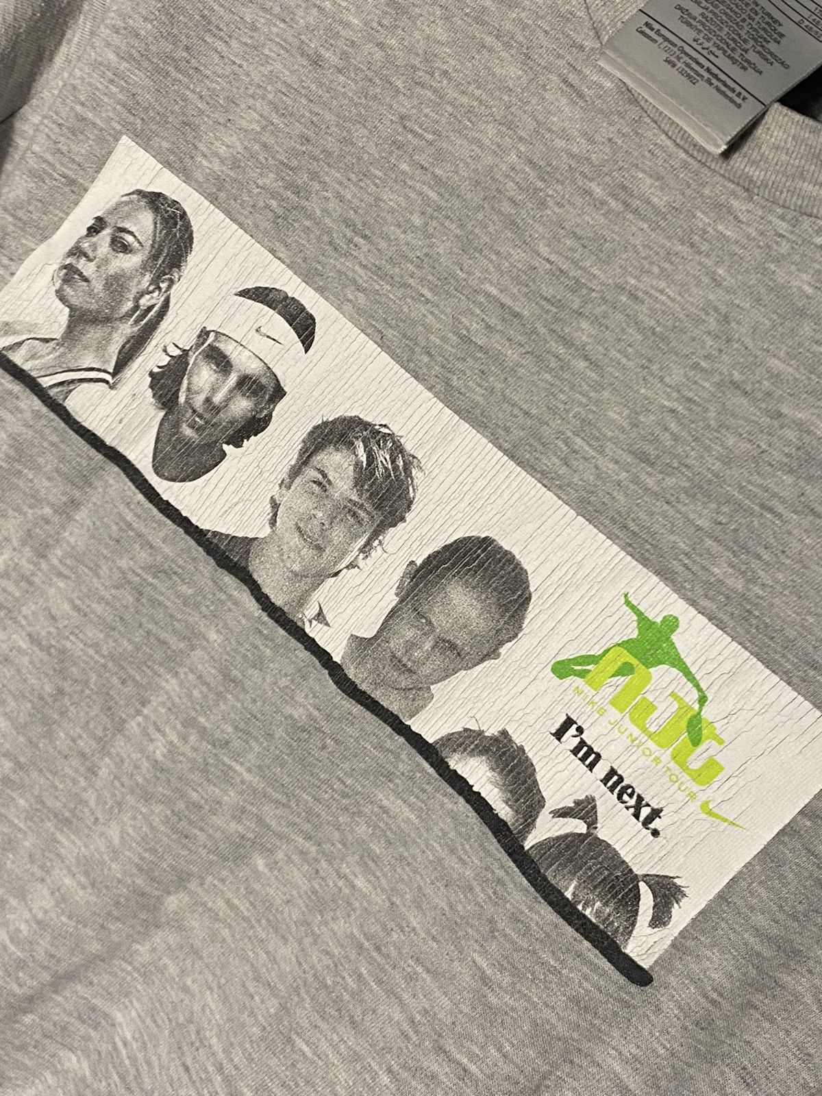 Nike × Vintage Vintage Nike Nadal T-shirt Challenge Hype Drill Size US M / EU 48-50 / 2 - 2 Thumbnail