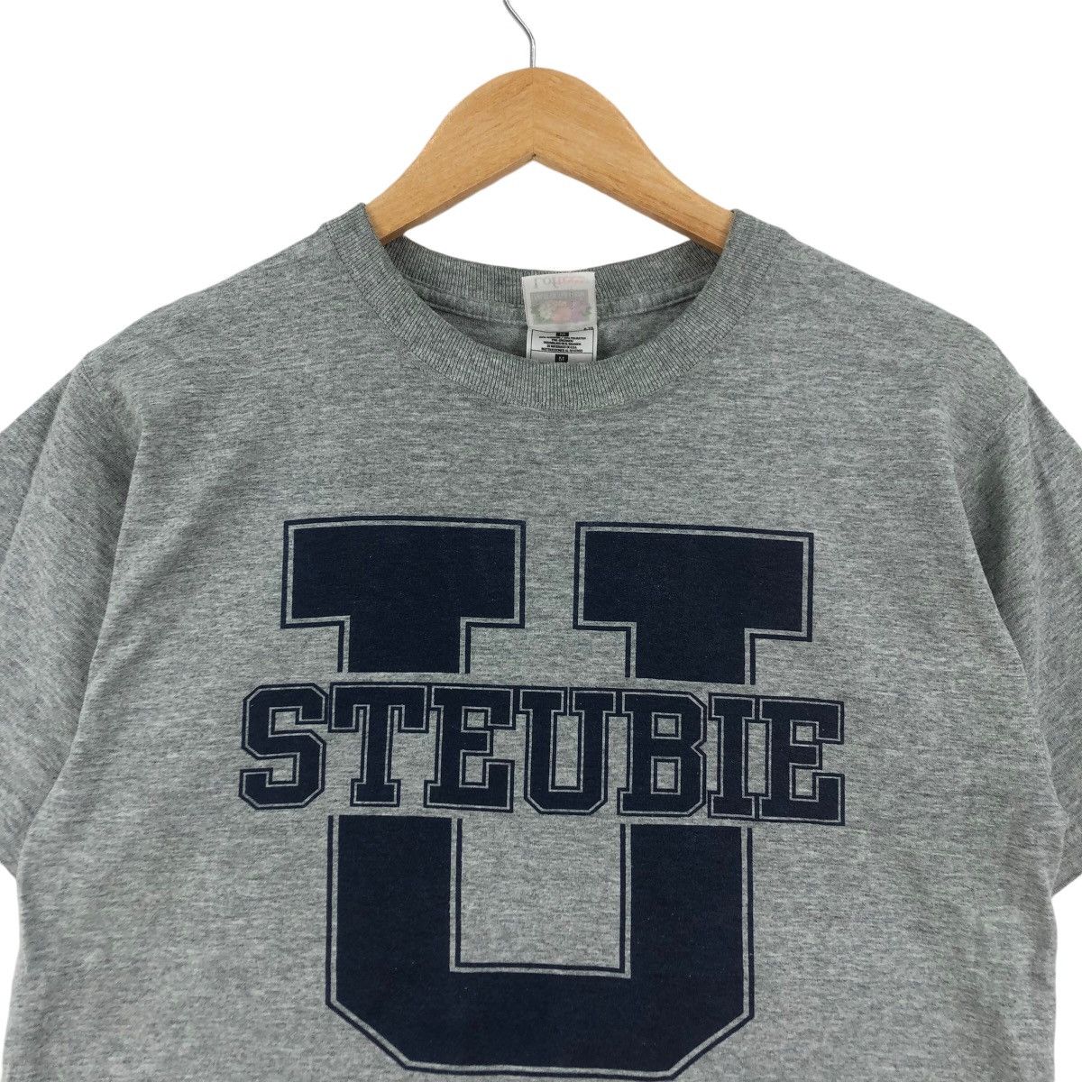 Fruit Of The Loom Vintage FRANCISCAN UNIVERSITY STEUBENVILLE Tee Shirt Size US M / EU 48-50 / 2 - 2 Thumbnail