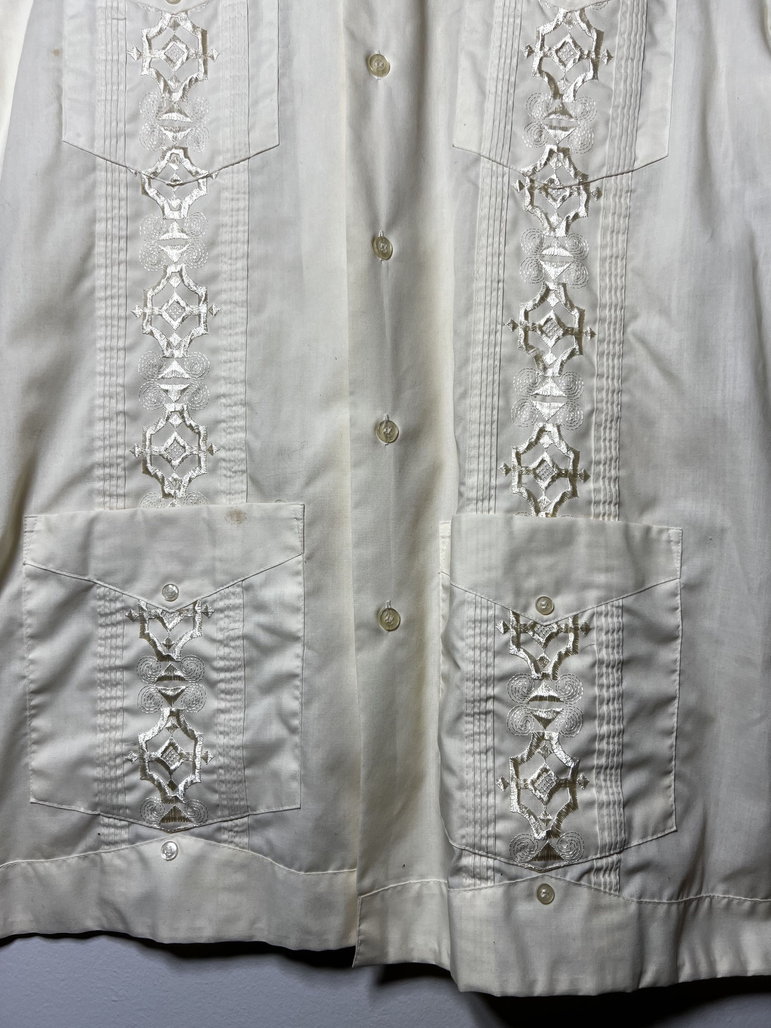 Vintage Vintage 70's Romani Collection Permanent Press Button Up Size US L / EU 52-54 / 3 - 5 Thumbnail