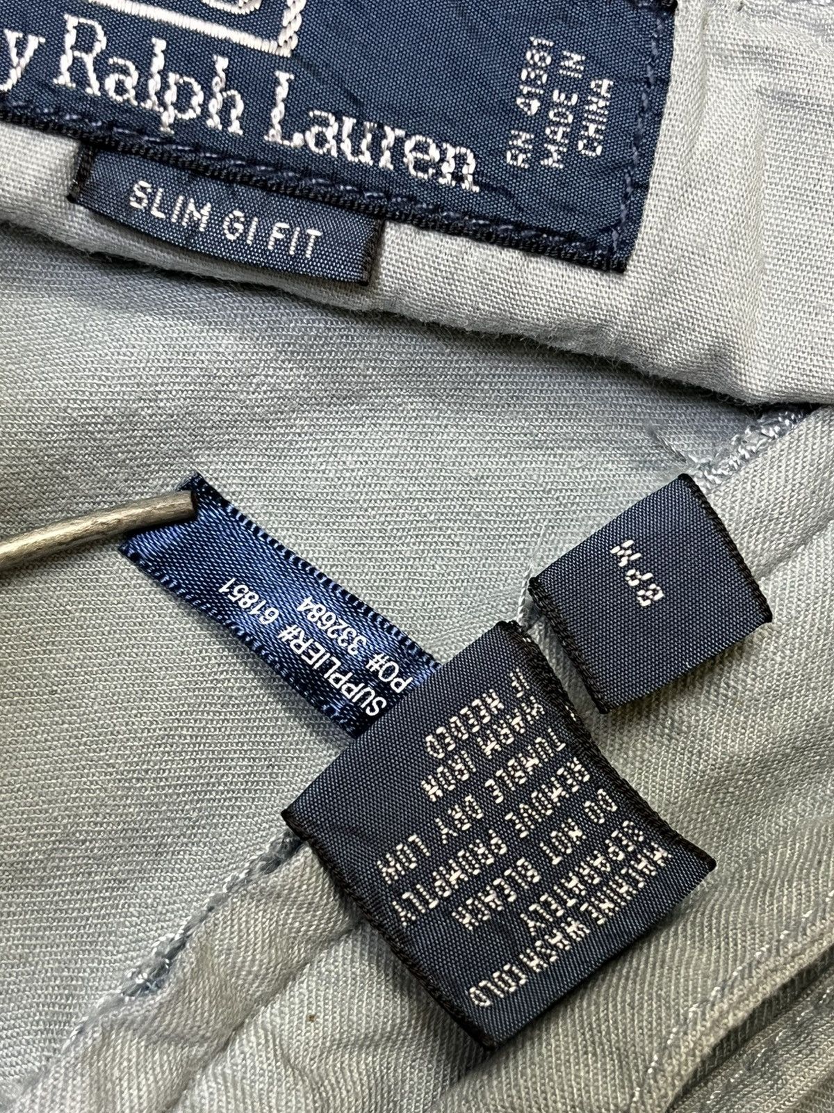 Polo Ralph Lauren VINTAGE POLO RALPH LAUREN-RALPH LAUREN SLIM FIT CASUAL PANT Size US 39 - 16 Thumbnail