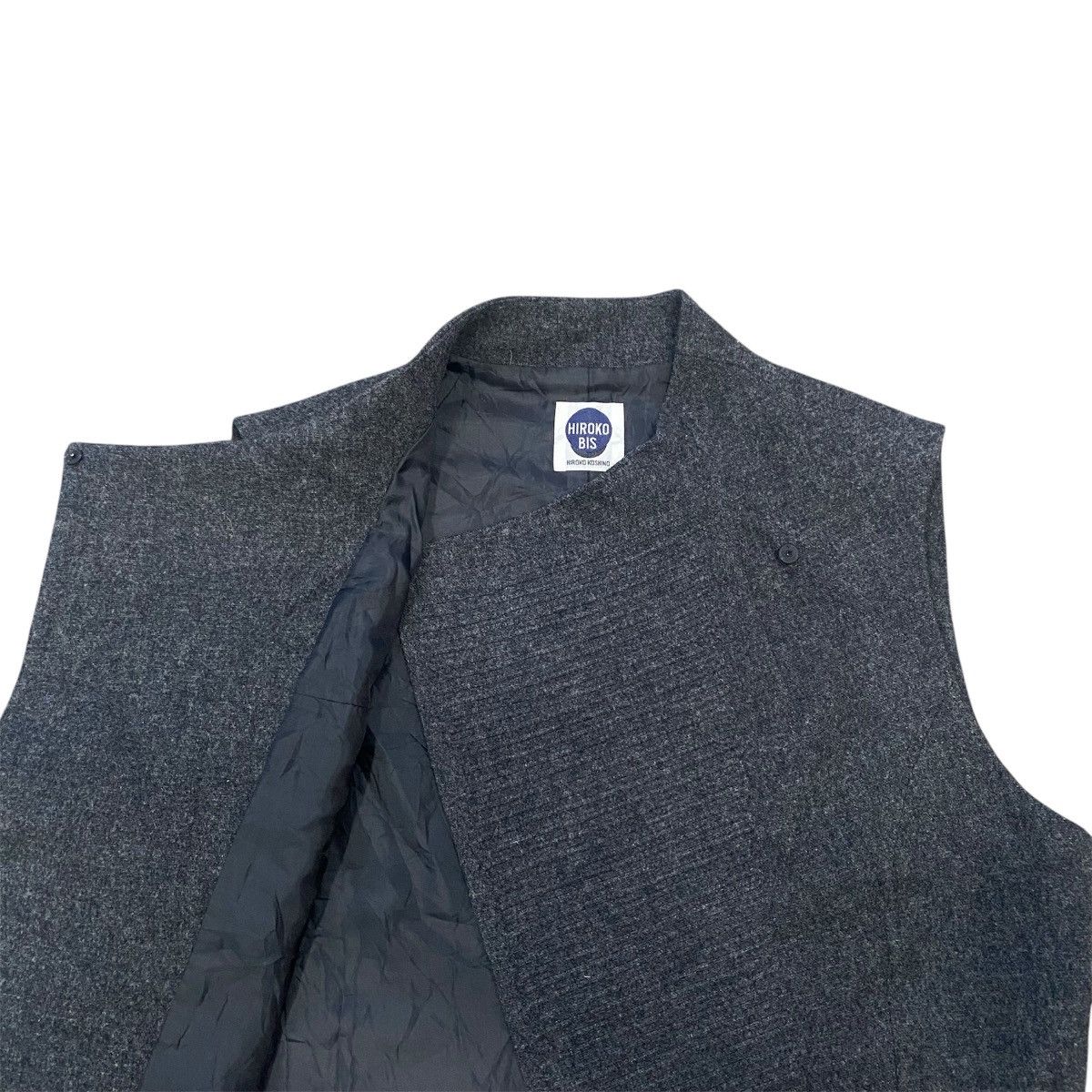 Hiroko Koshino Homme ‼️LAST DROP‼️Hiroko Bis By Hiroko Koshino Asymmetrical Jacket Size S / US 4 / IT 40 - 10 Thumbnail