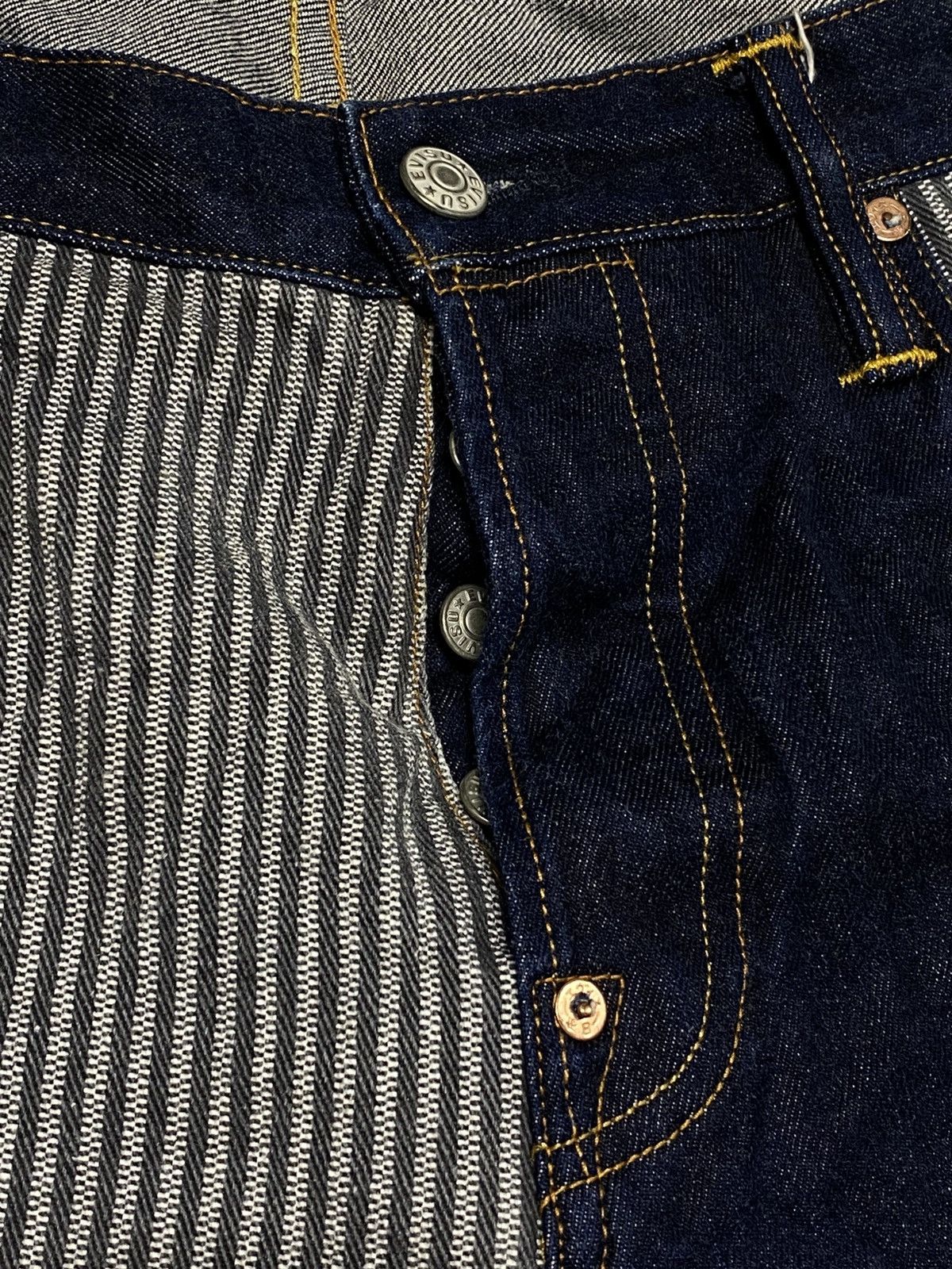 Evisu Vintage Evisu Japanese Denim Jeans Shorts Size 36 Size US 36 / EU 52 - 5 Thumbnail