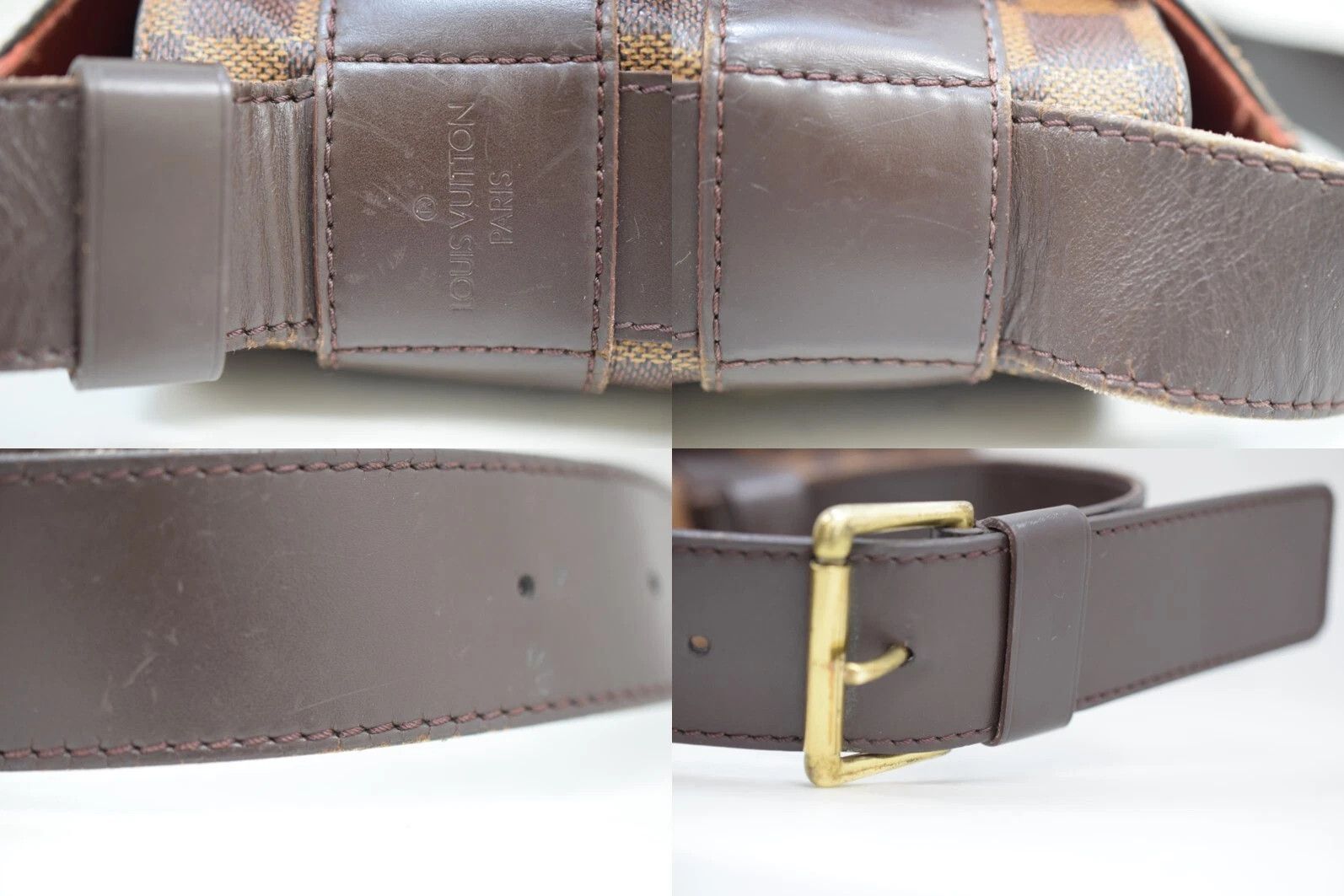 Louis Vuitton Louis Vuitton Bastille Damier Ebene Crossbody Bag N45258 Size ONE SIZE - 8 Thumbnail