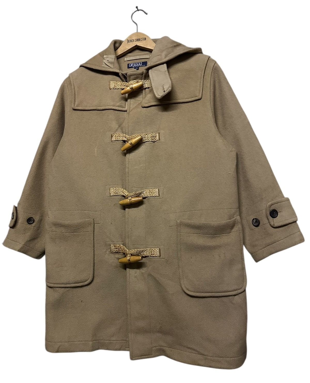 Polo Ralph Lauren Vtg🔥Polo Ralph Lauren Duffle Coat Wool Jacket Size US L / EU 52-54 / 3 - 5 Thumbnail