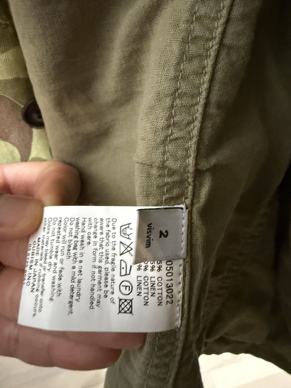 Visvim Visvim acshe camo jacket size 2 Size US M / EU 48-50 / 2 - 3 Thumbnail