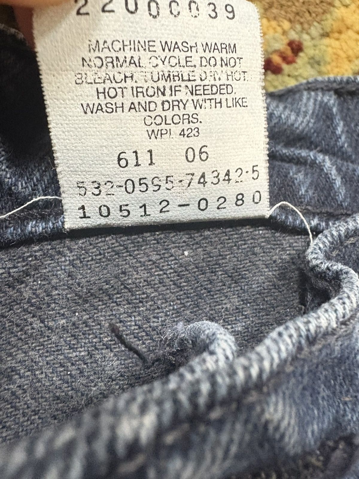 Levi's × Levi's Vintage Clothing × Vintage 1995 Levi’s Denim Blue Jeans Size US 34 / EU 50 - 3 Thumbnail