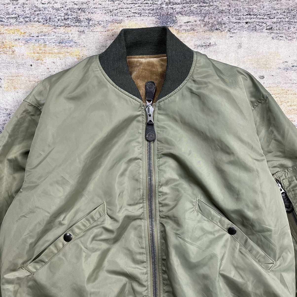 Buzz Rickson's × Kaptain Sunshine Kaptain sunshin x Buzz ricksons reversible bomber jacket Size US S / EU 44-46 / 1 - 5 Thumbnail