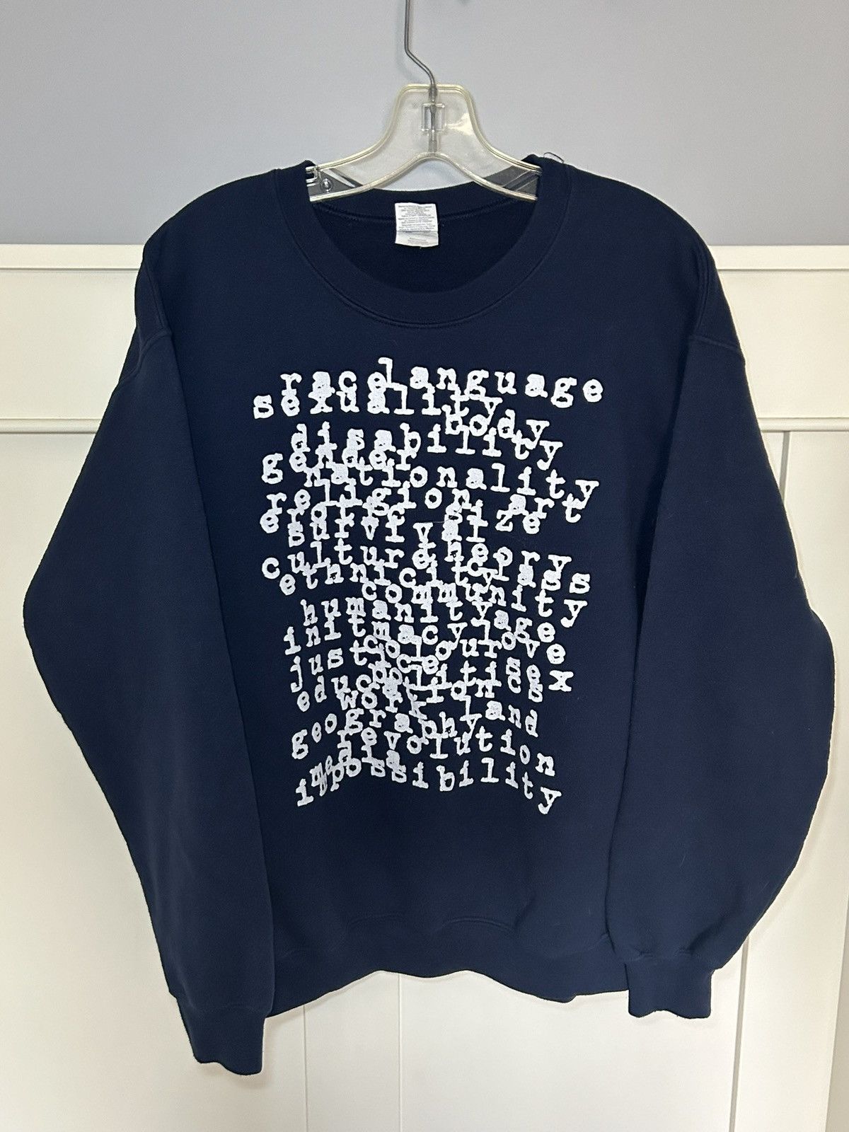 Vintage Vintage controversy human& social rights crewneck sweatshirt Size US M / EU 48-50 / 2 - 1 Thumbnail