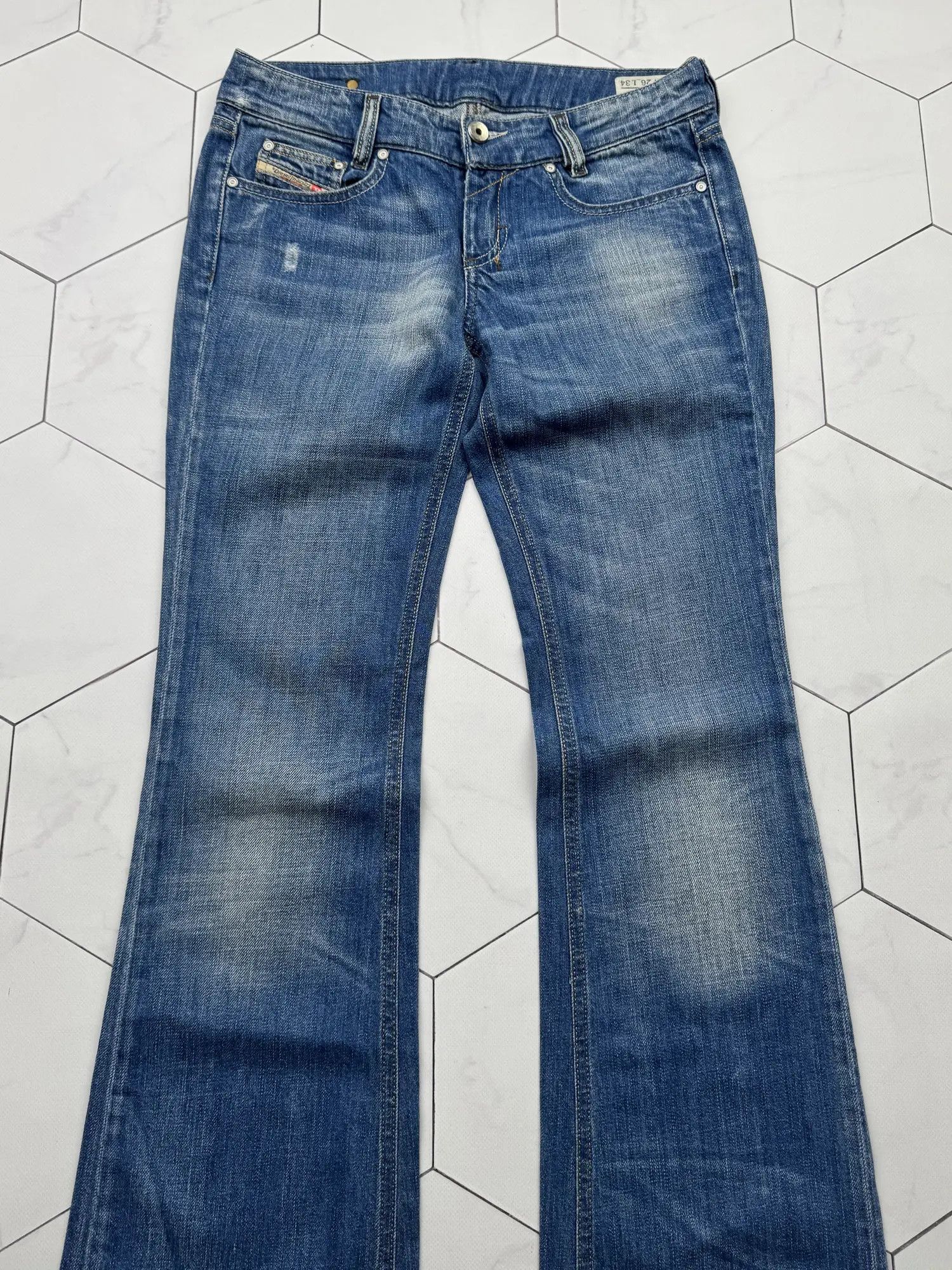 Diesel Diesel Vintage Jeans (B129) Size 26" / US 2 / IT 38 - 2 Thumbnail