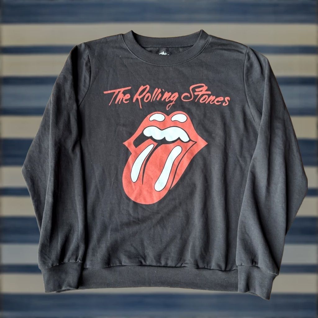 Bravado VINTAGE The Rolling Stones Band Tour Crewneck Sweatshirt Women’s Medium Size M / US 6-8 / IT 42-44 - 1 Thumbnail