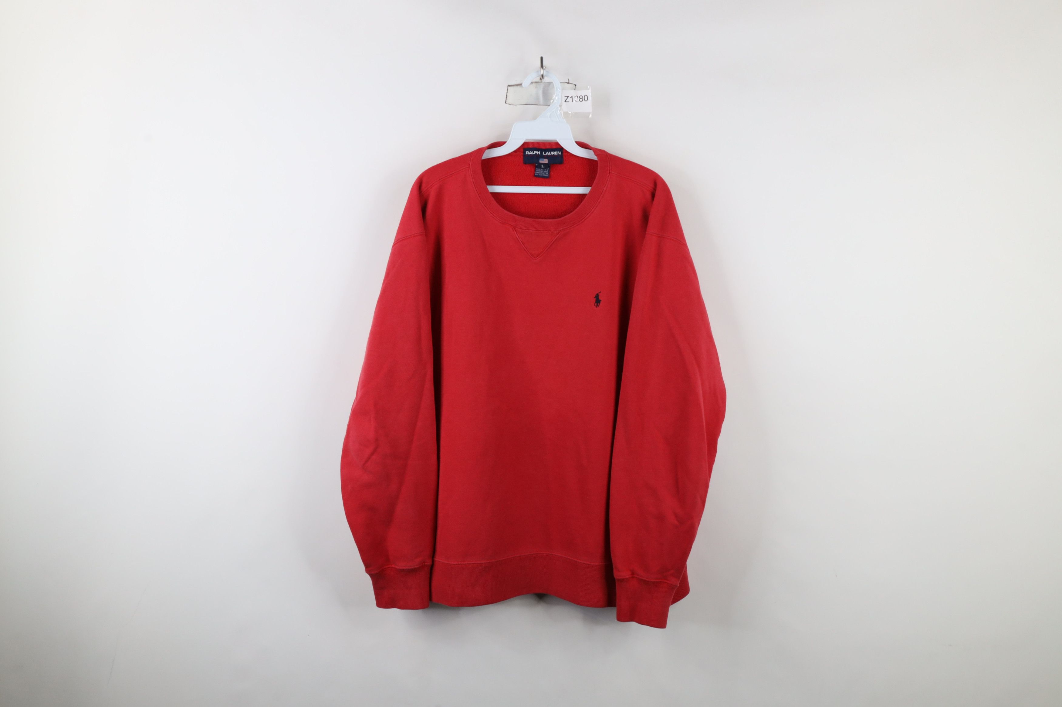 Ralph Lauren × Vintage Vintage 90s Polo Sport Ralph Lauren Crewneck Sweatshirt USA Size US L / EU 52-54 / 3 - 1 Thumbnail
