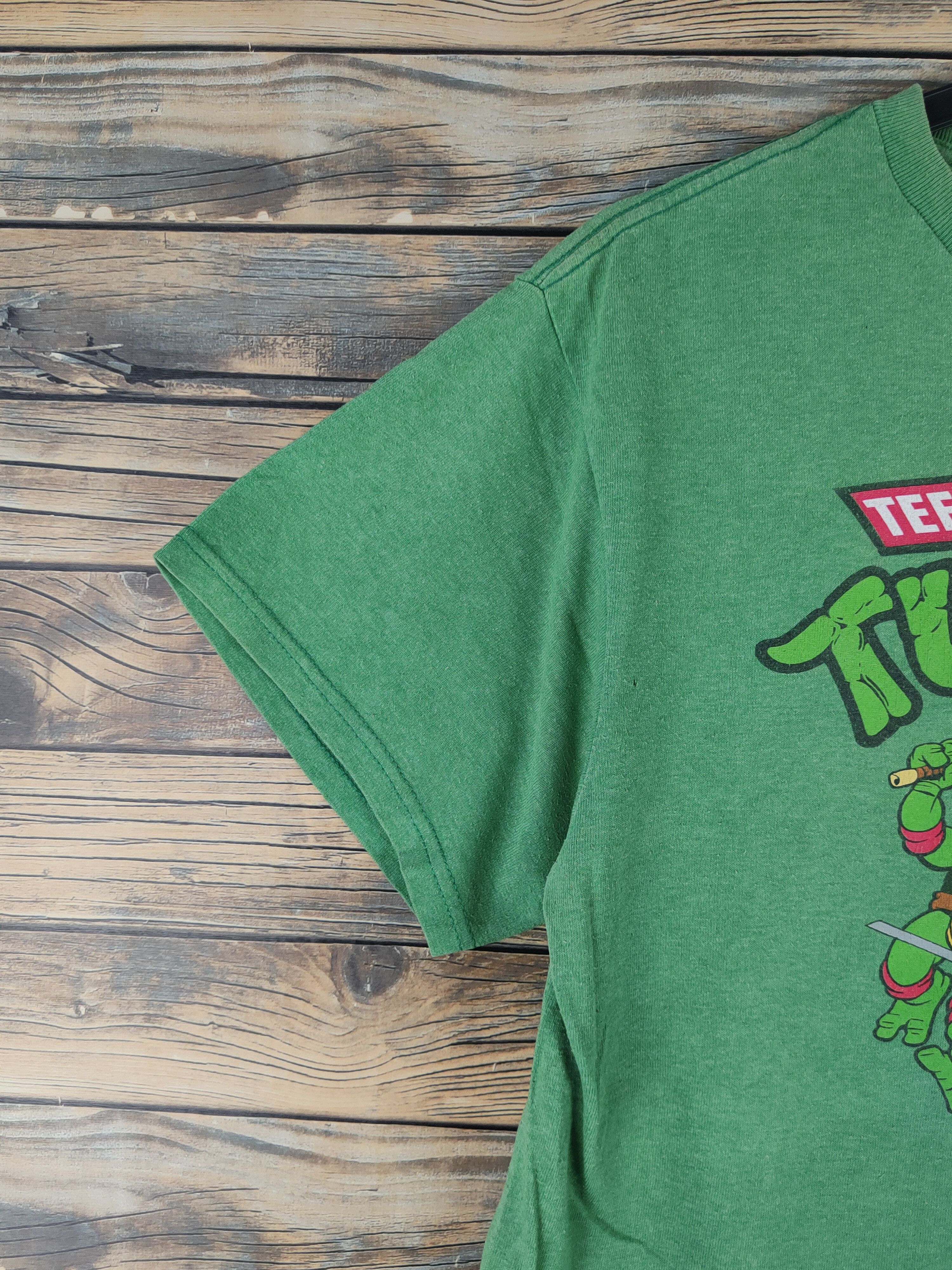 Nickelodeon DL Nickelodeon Green Ninja Turtles T-shirt #2581 Size US M / EU 48-50 / 2 - 5 Thumbnail