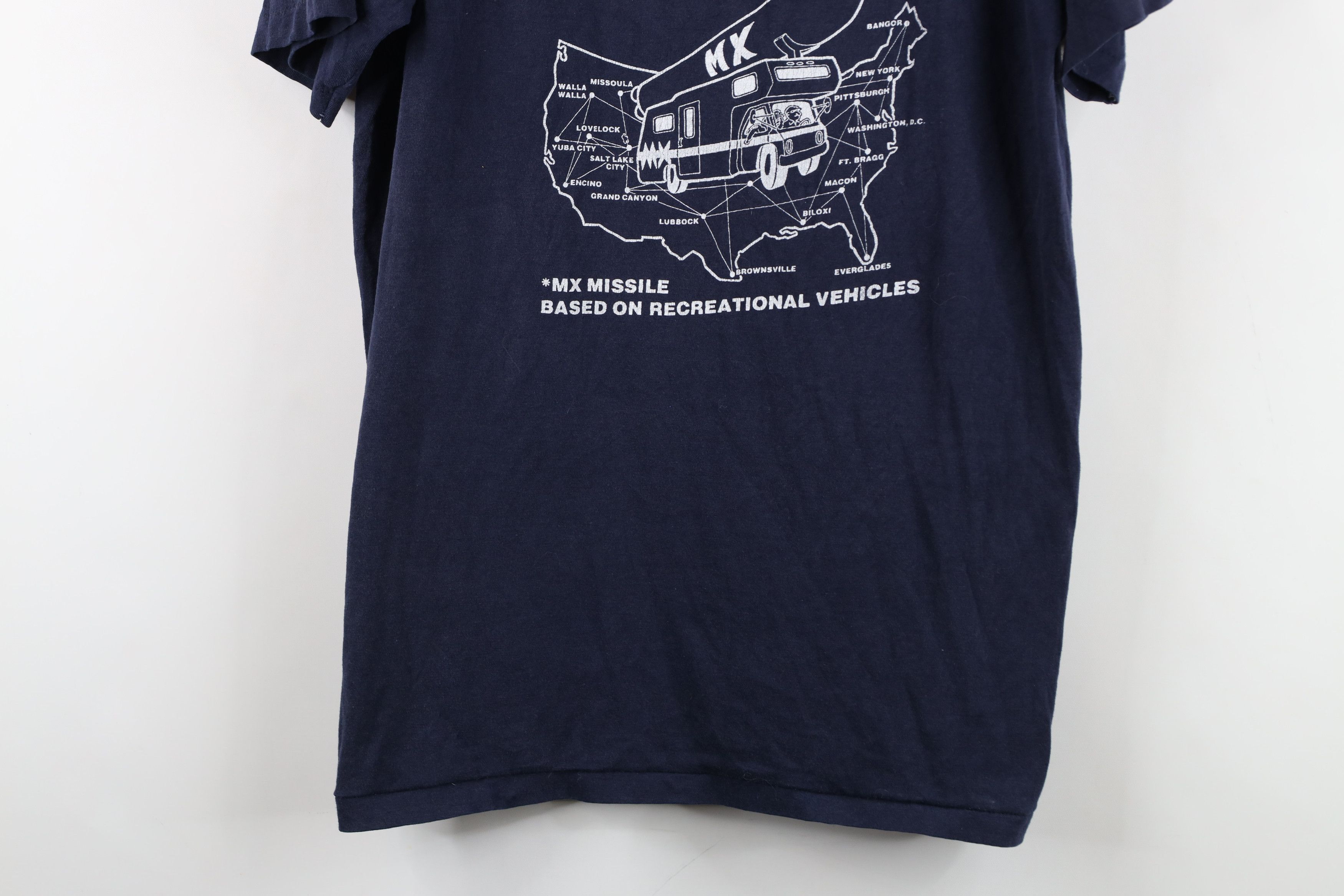 Vintage Vintage 70s 80s MX Missile Recreational Vehicle T-Shirt USA Size US L / EU 52-54 / 3 - 3 Thumbnail