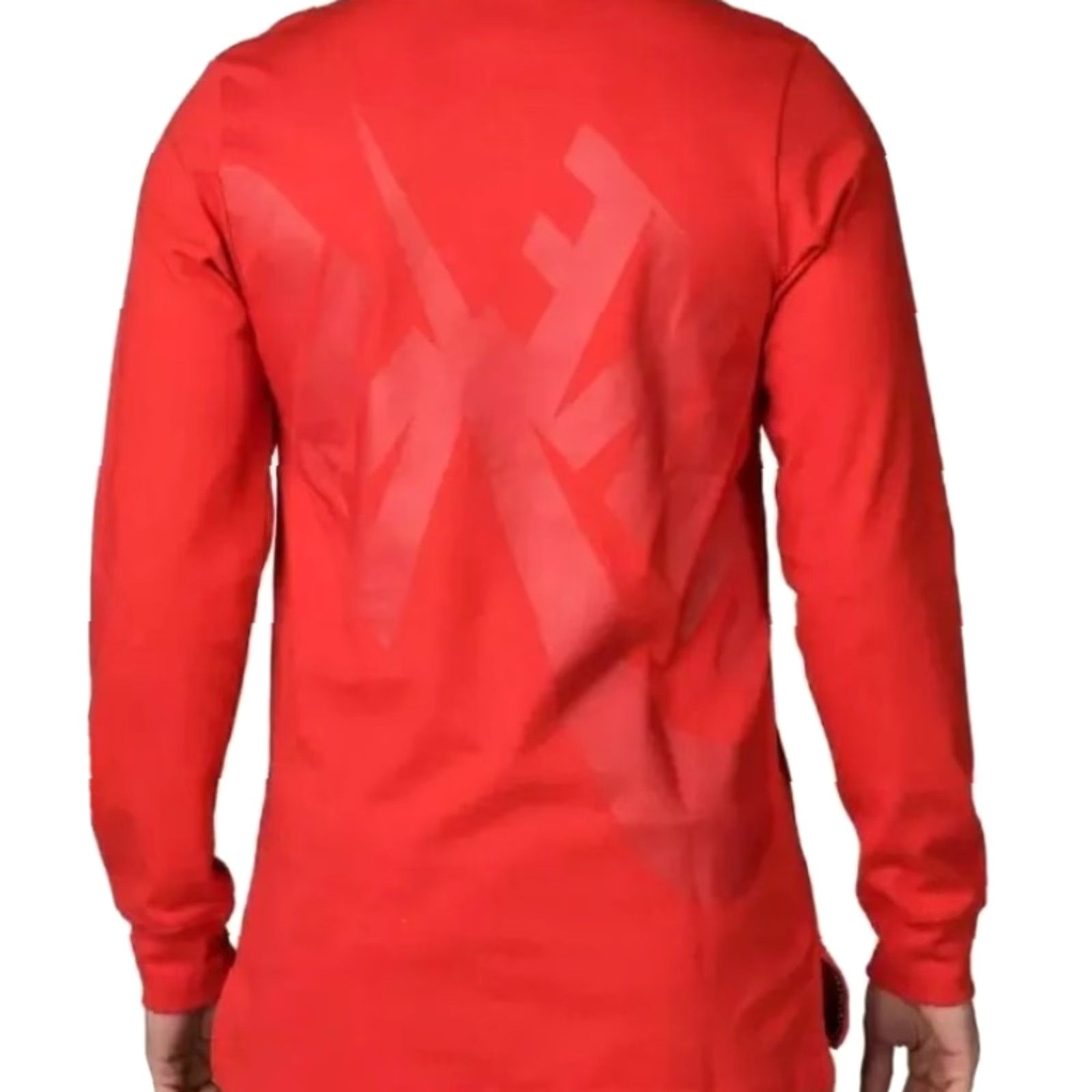 Nike Nike Air Sweater Shirt Mens XL Red Crew Neck Long Sleeve Graphic Print Heavyweight Pullover All Seasons Nike Air Brand Sports 90s-Style Logo Size US XL / EU 56 / 4 - 3 Thumbnail