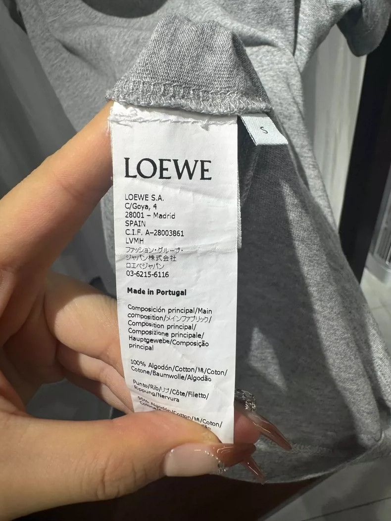 Loewe LOEWE Short-sleeved gray/black single piece Size US M / EU 48-50 / 2 - 6 Thumbnail
