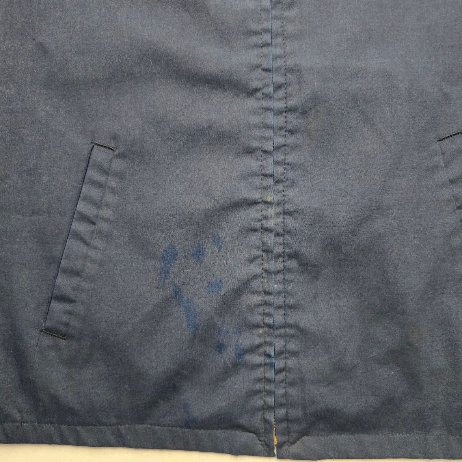 Vintage Vintage Jacket Cropped Blue Harrington Style Boxy Bomber L Size US L / EU 52-54 / 3 - 4 Thumbnail