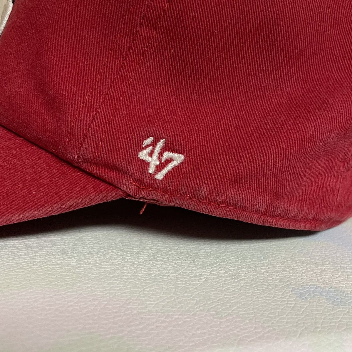 47 × 47 Brand × MLB St. Louis Cardinals ‘47 Brand Clean Up Red Adjustable Hat Size ONE SIZE - 5 Thumbnail