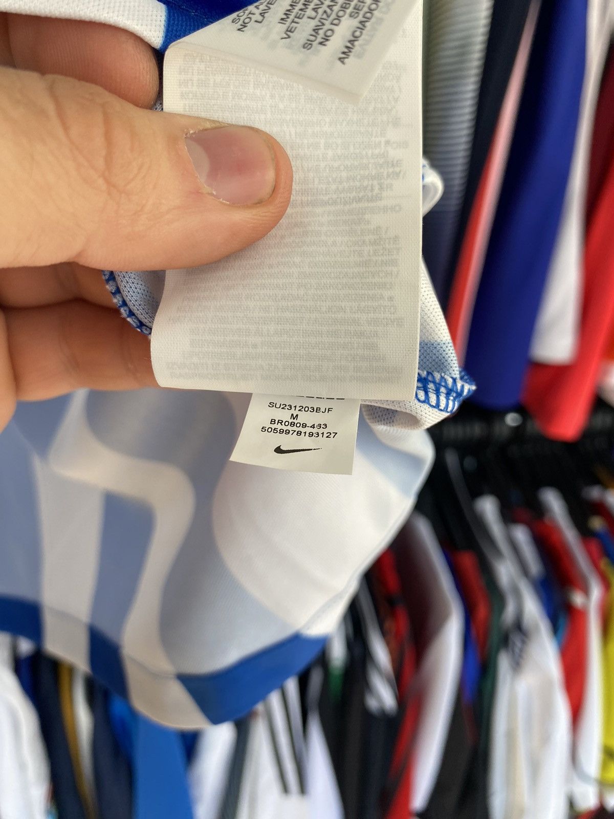 Nike 2023/24 NIKE BRIGHTON #5 DUNK PLAYER ISSUE FOOTBALL JERSEY Size US M / EU 48-50 / 2 - 7 Thumbnail