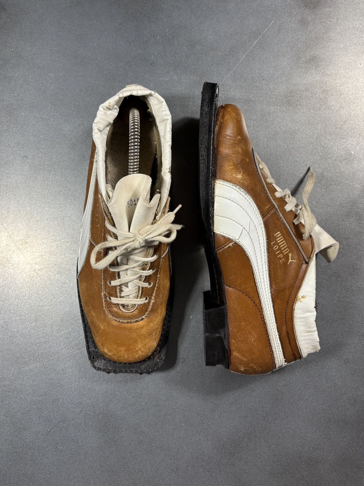 Puma 1970s Puma Loipe Boots Cross Country Ski Vintage Leather Size US 9 / IT 39 - 21 Thumbnail
