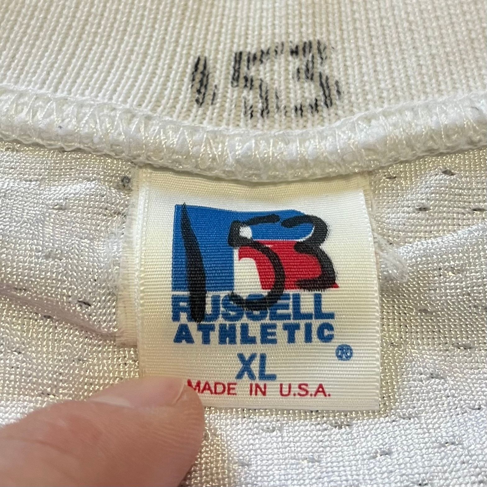 Russell Athletic Vintage Russell Alabama Crimson Tide #22 White Away Jersey Size XL / US 12-14 / IT 48-50 - 3 Thumbnail