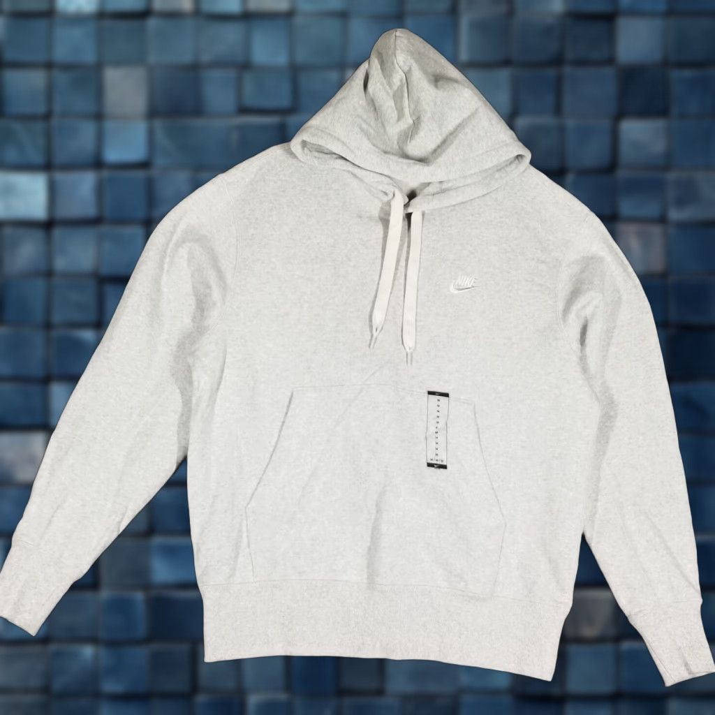Nike Nike Hoodie Pullover Heavyweight Fleece Athletic Men's Size M Gray Size US M / EU 48-50 / 2 - 1 Thumbnail