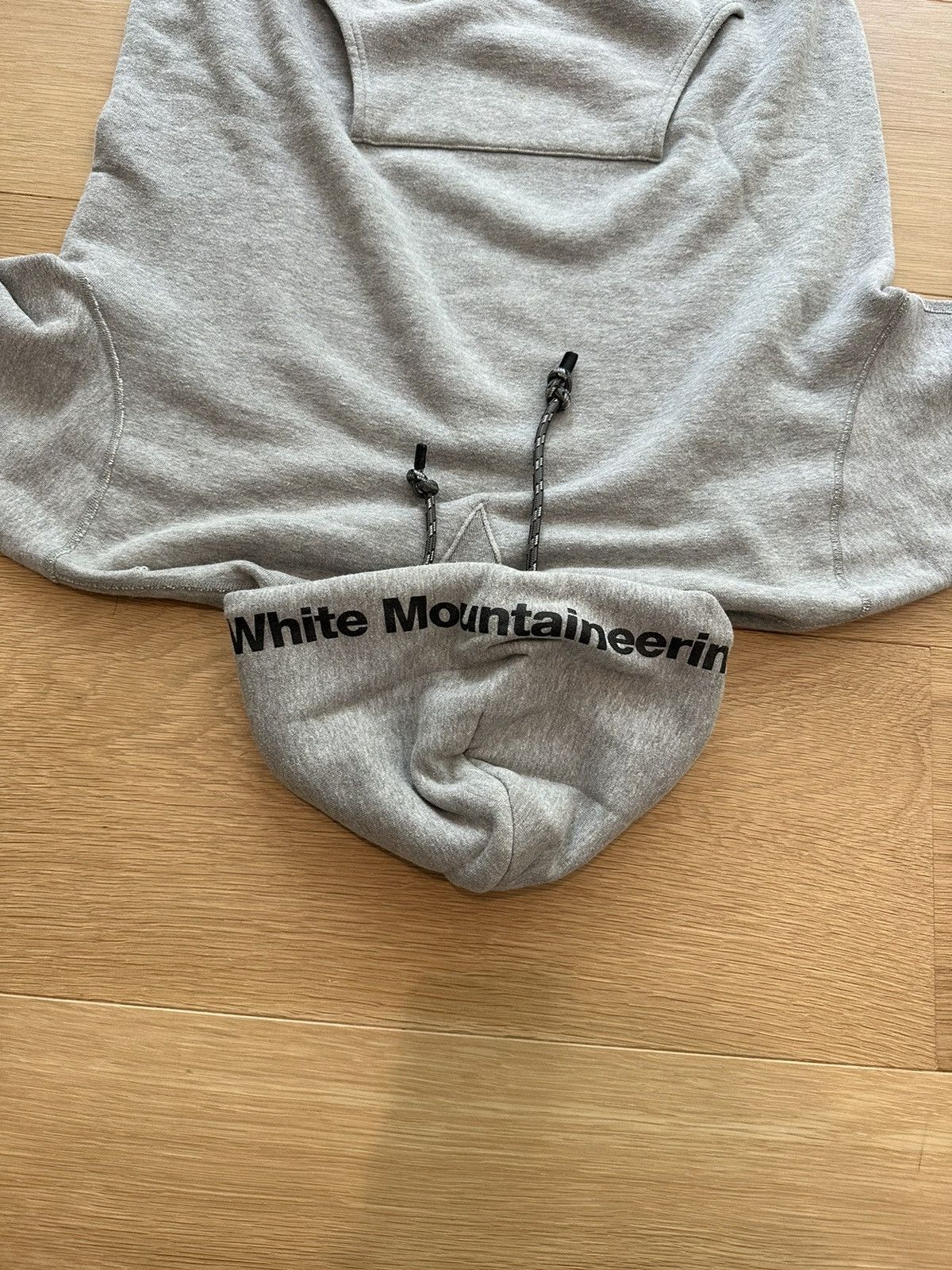 White Mountaineering White Mountaineering Grey Minimal Hoodie Size US M / EU 48-50 / 2 - 3 Thumbnail
