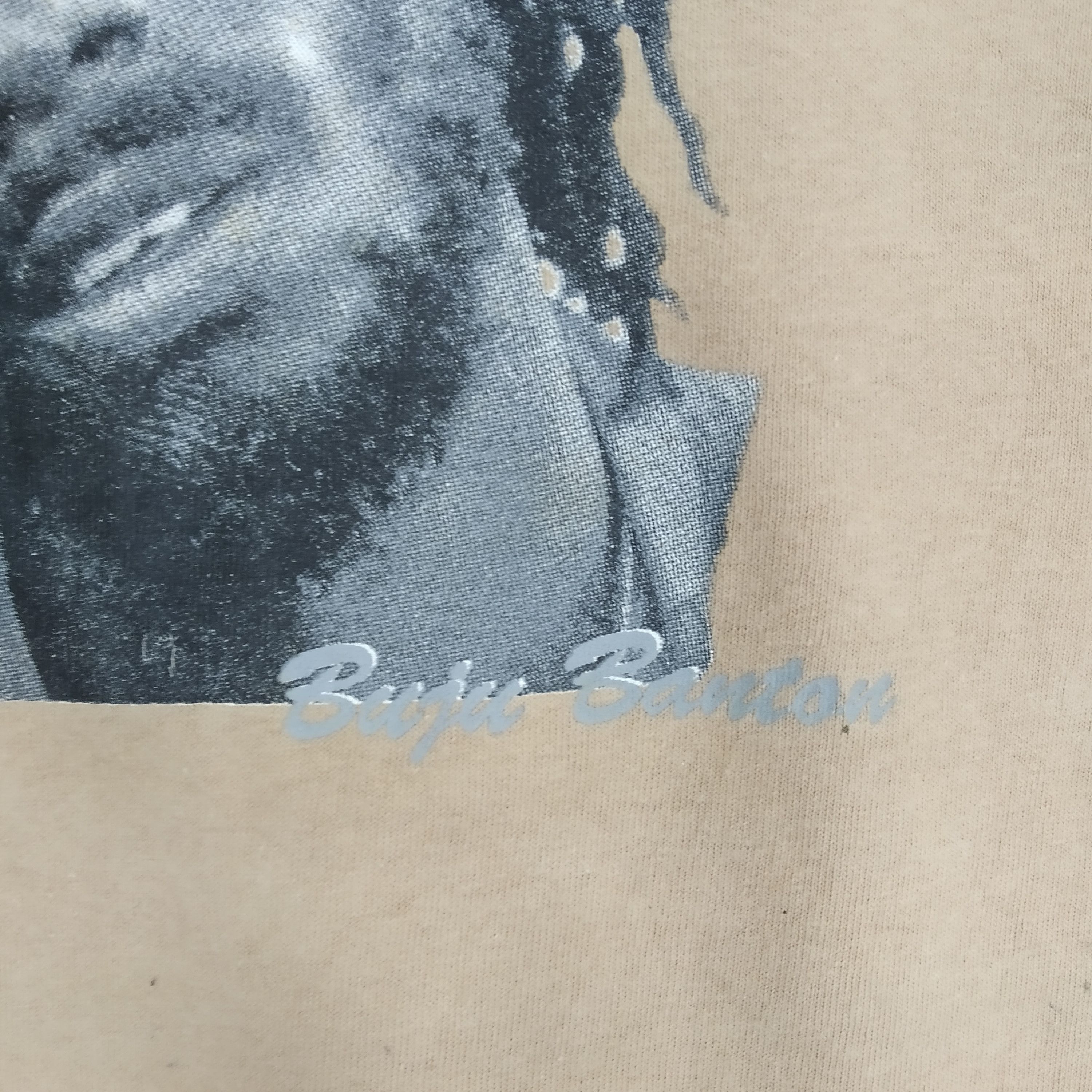 Band Tees Vintage OG 90s Buju Banton Roots Reggae Rapper Music Size US L / EU 52-54 / 3 - 5 Thumbnail