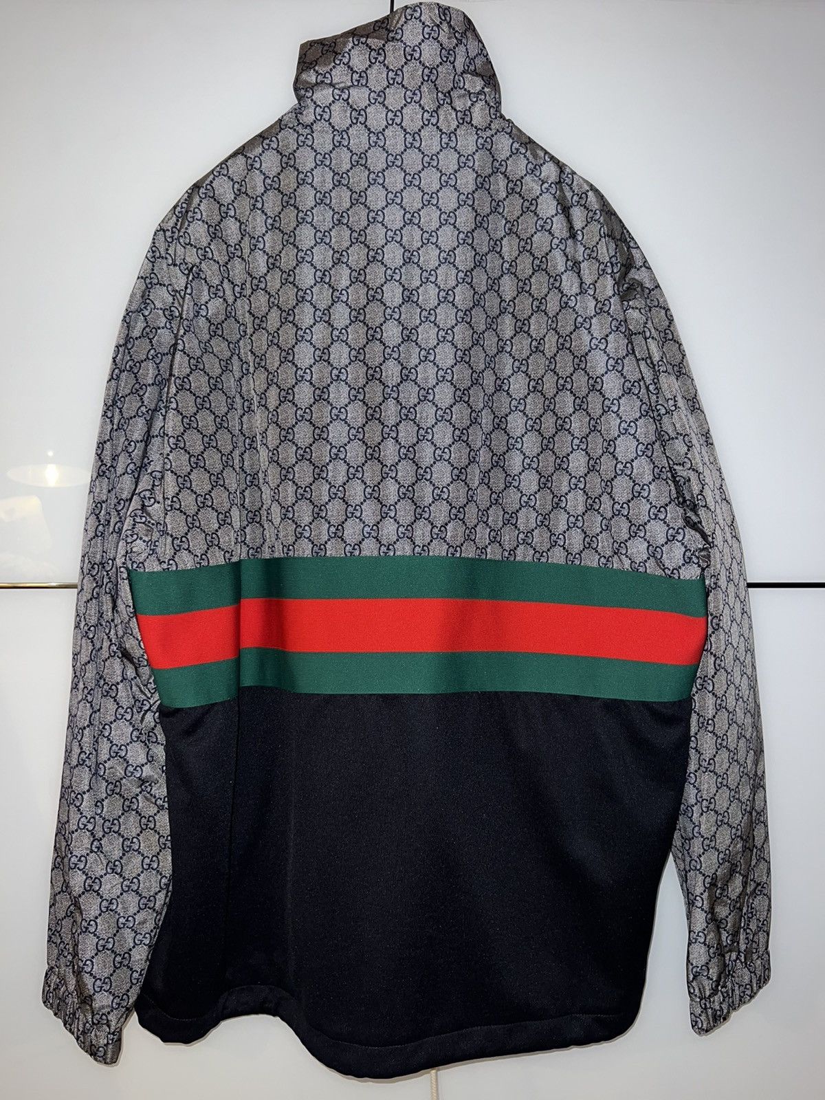 Gucci Gucci All Over Logo Jacket Size US XXL / EU 58 / 5 - 6 Thumbnail