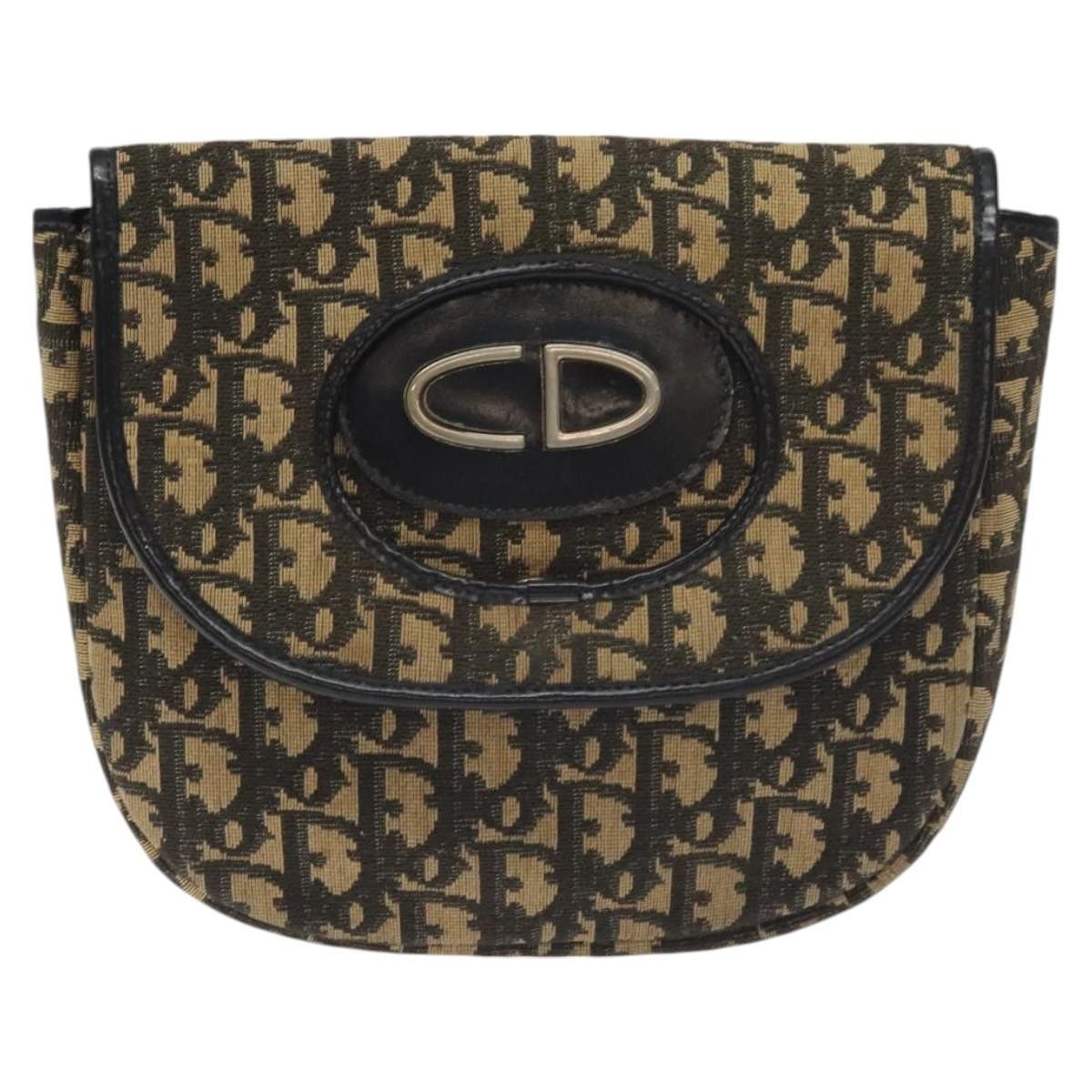 Dior DIOR Trotter Canvas Shoulder Bag Navy Size ONE SIZE - 2 Thumbnail