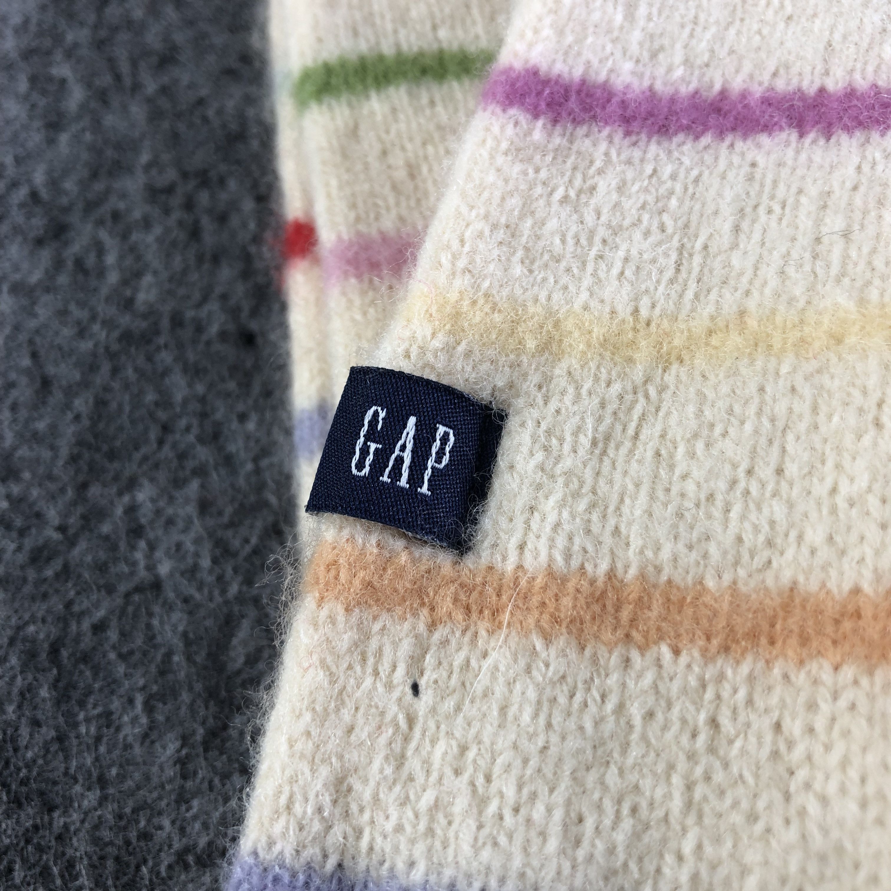 Gap GAP Multicolor Wool Scarf Muffler V1470 Size ONE SIZE - 5 Thumbnail