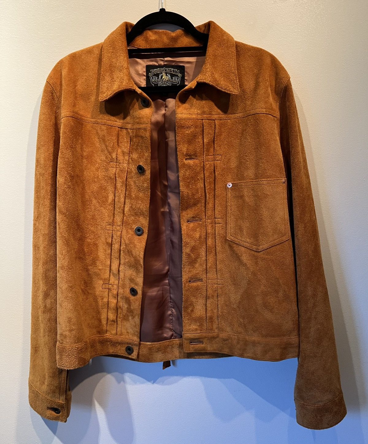 DOUBLE HELIX Double Helix Horsehide Jacket - size 40 - Orange Size US S / EU 44-46 / 1 - 1 Thumbnail