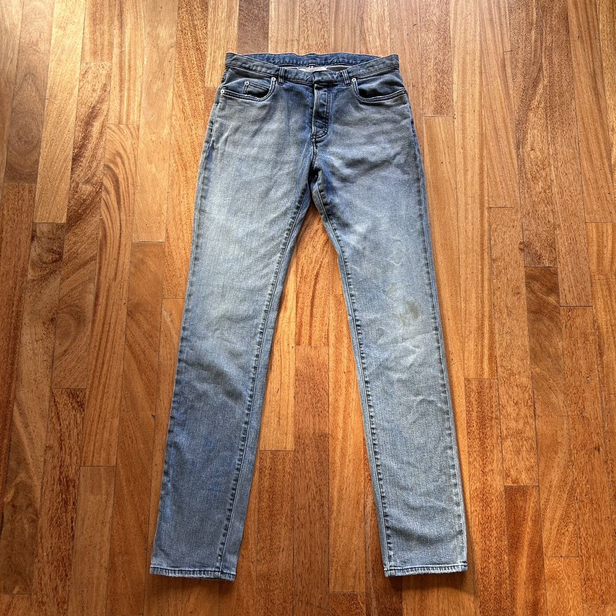 image of Maison Margiela Blue Stain Denim, Men's (Size 30)