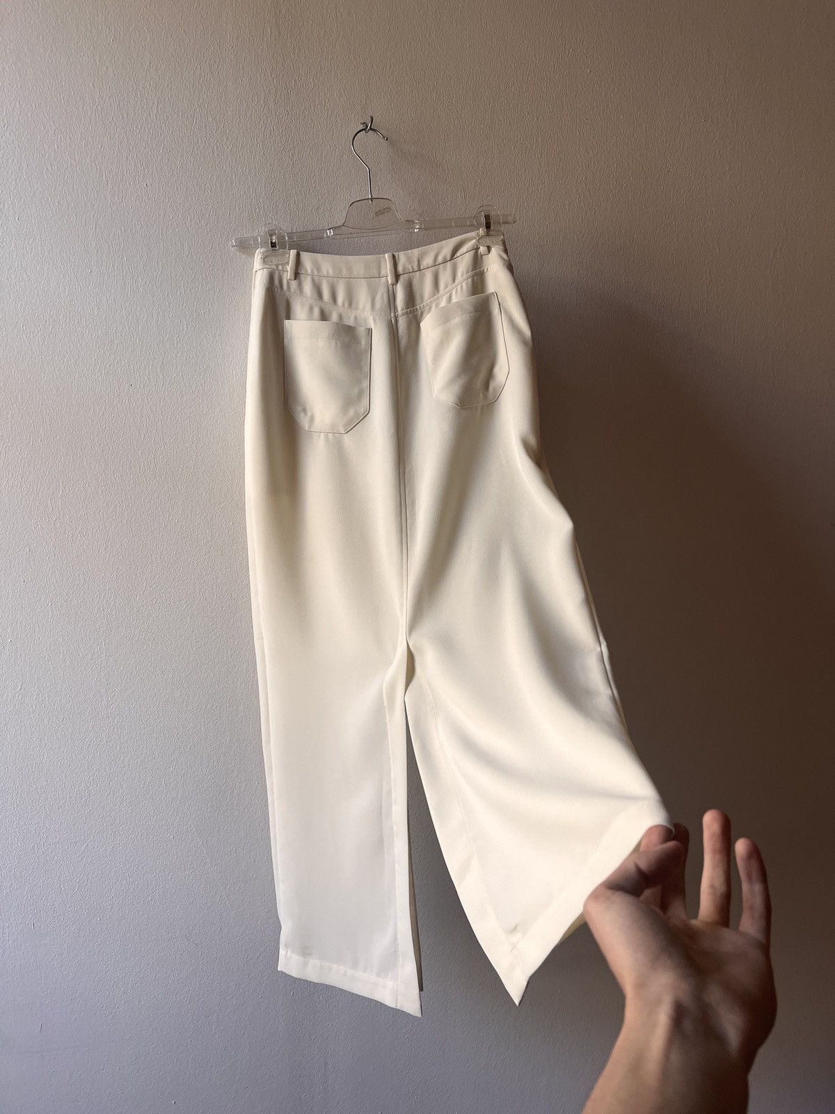 Alexander Wang Alexander Wang White Double Maxi Mini Skirt Size 26" / US 2 / IT 38 - 3 Thumbnail