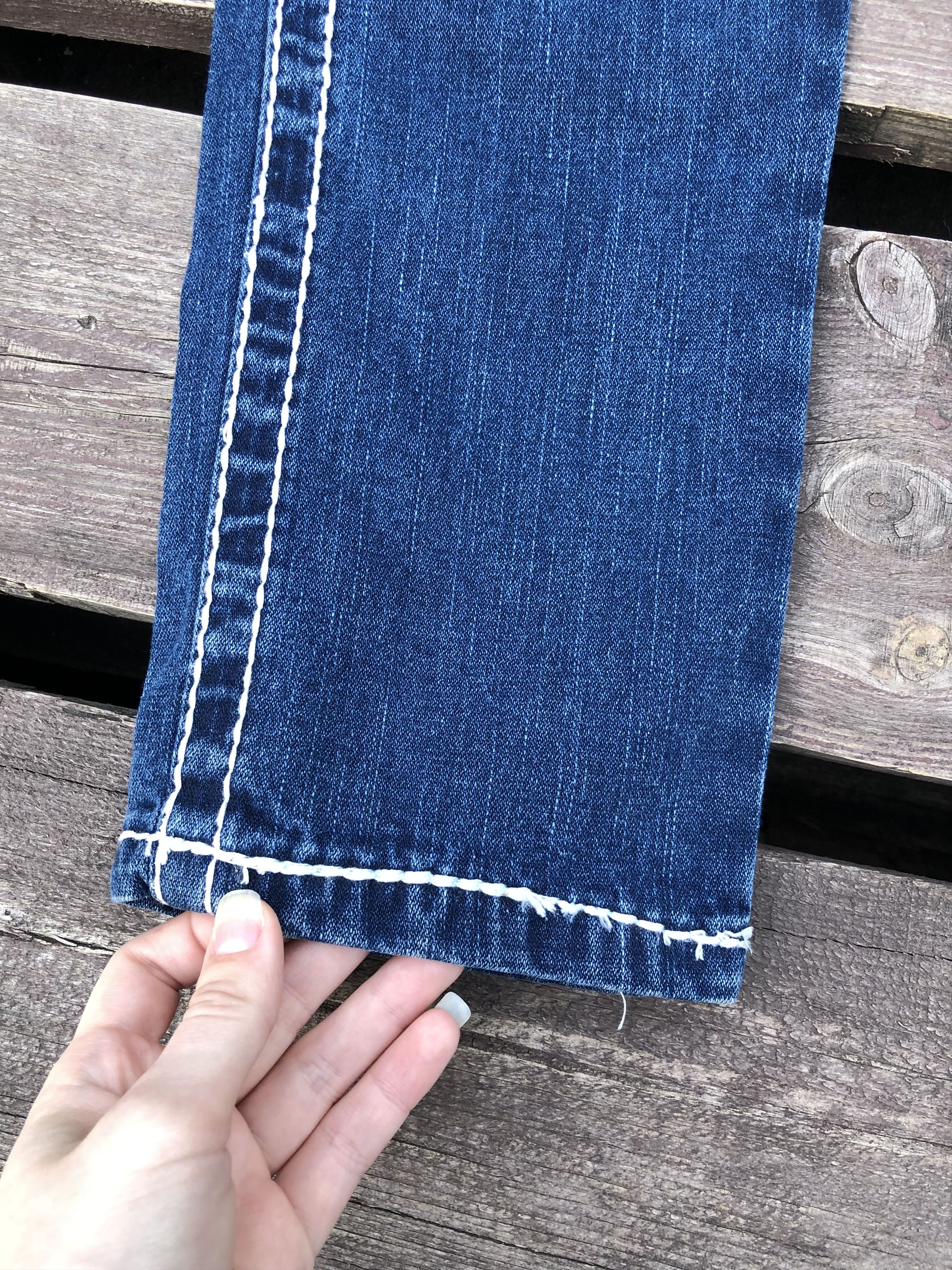 True Religion True Religion Y2K Vintage Johnny Big T Denim Jeans Size 29 Size 29" - 8 Thumbnail