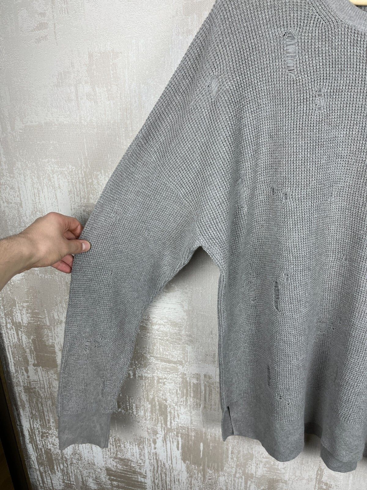 Allsaints AllSaints Forram Long Sleeve Distressed Sweater Oversized Size US L / EU 52-54 / 3 - 10 Thumbnail