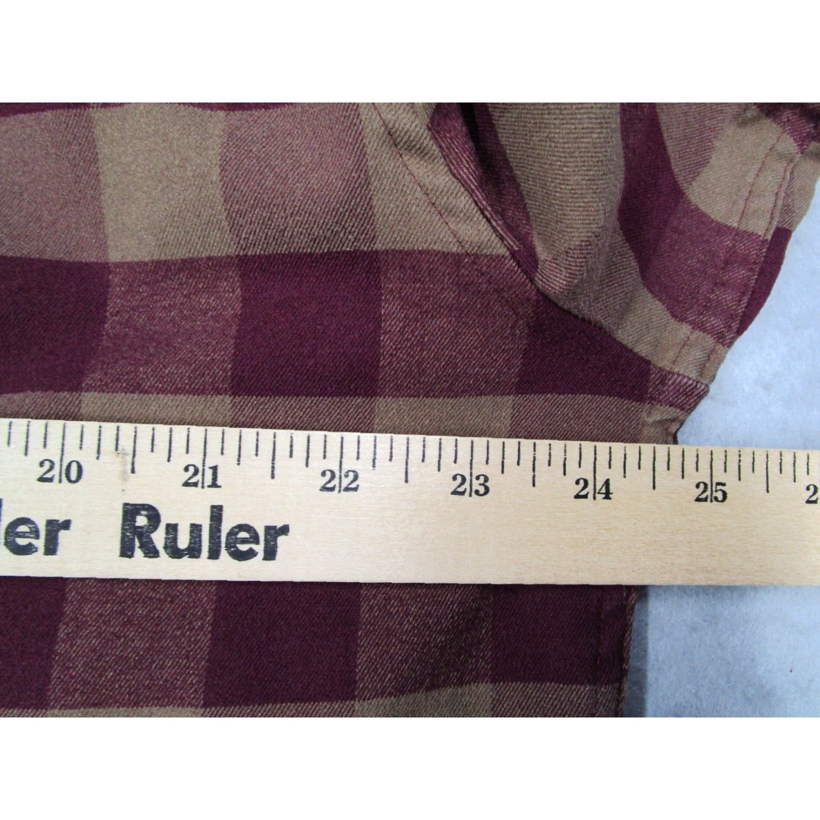 Lululemon Lululemon Shirt Mens XL Red Check Peak Flannel Button Up Long Sleeve Size US XL / EU 56 / 4 - 5 Thumbnail